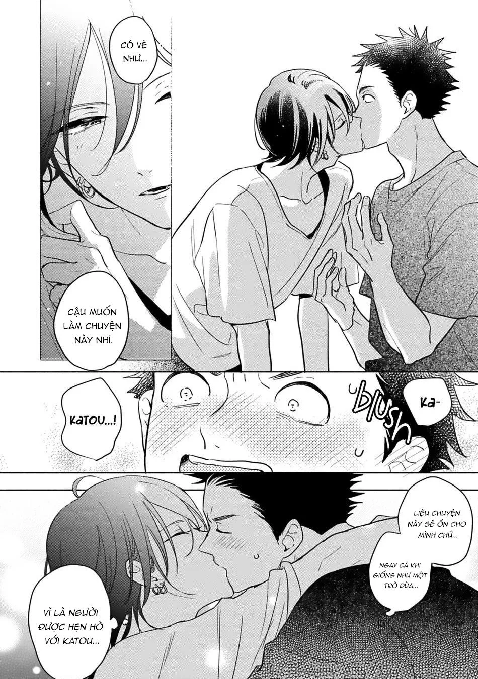 Katou-kun lớp bên Chapter 1 Trang 13