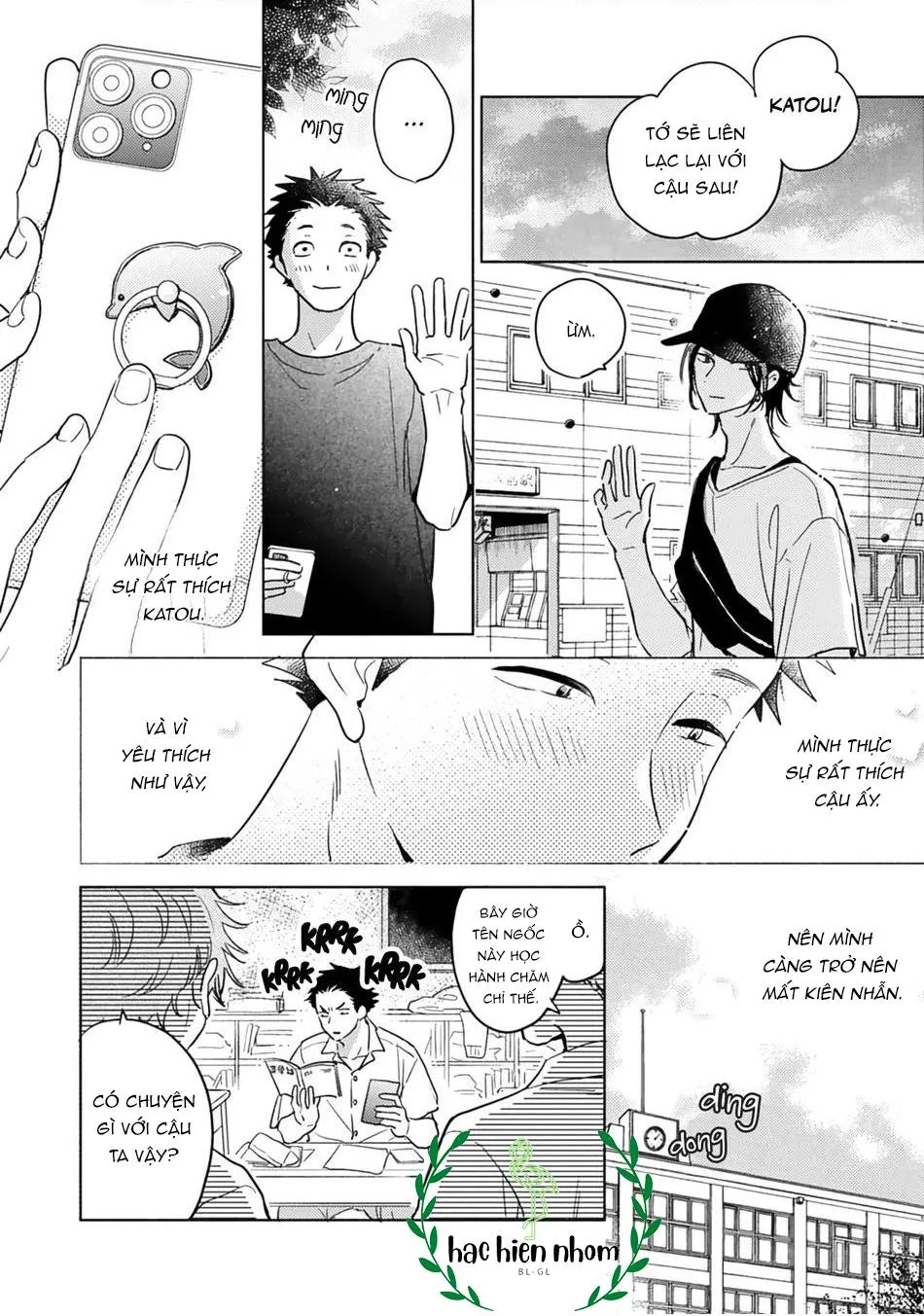 Katou-kun lớp bên Chapter 1 Trang 15