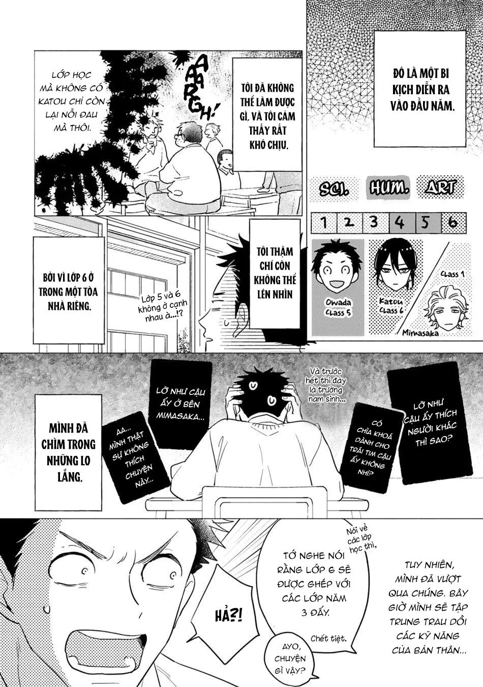 Katou-kun lớp bên Chapter 1 Trang 17