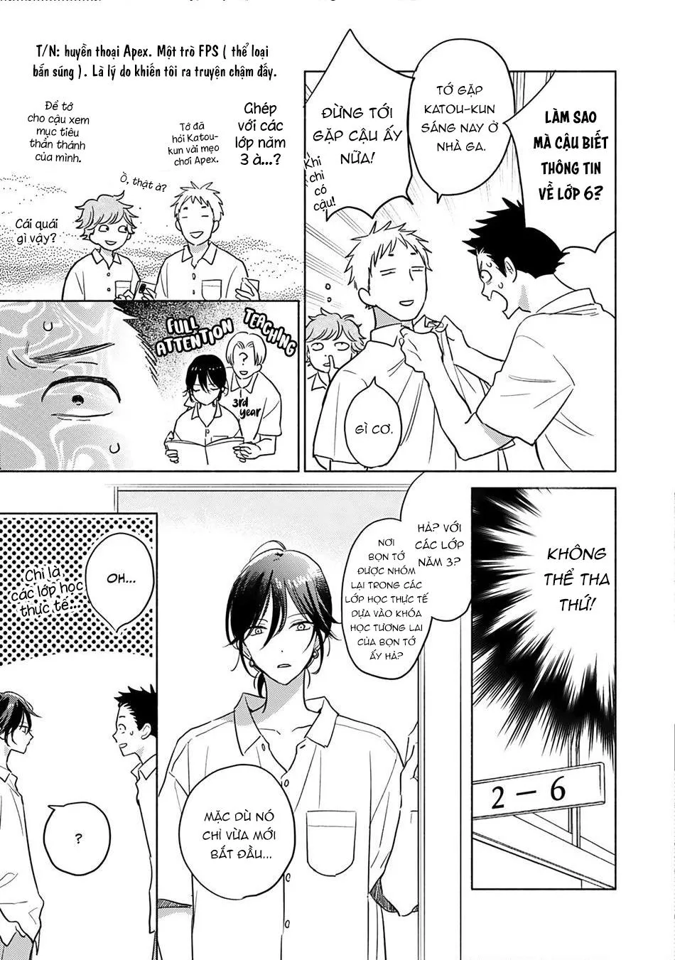 Katou-kun lớp bên Chapter 1 Trang 18
