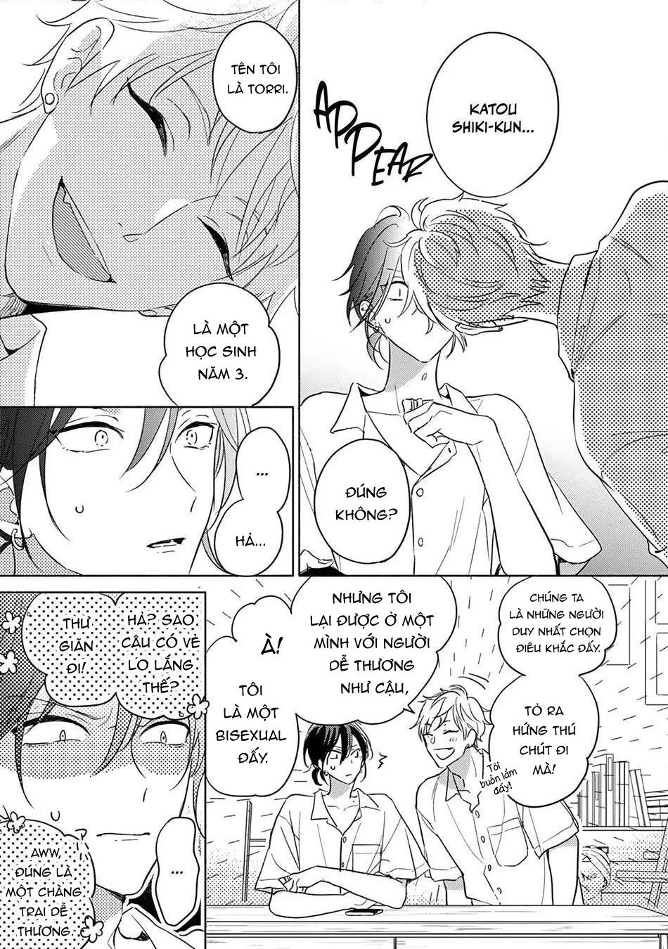 Katou-kun lớp bên Chapter 1 Trang 24