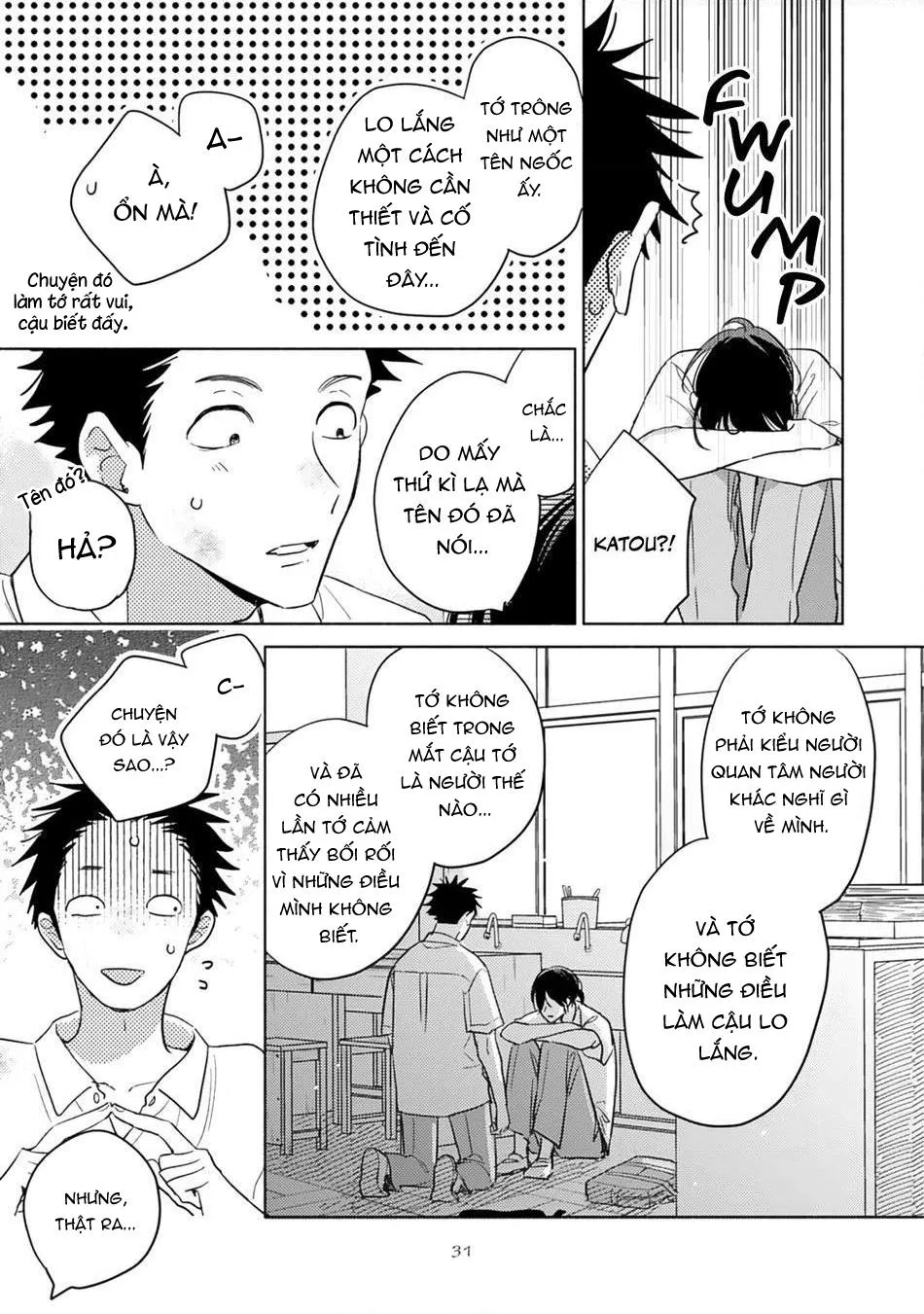 Katou-kun lớp bên Chapter 1 Trang 34