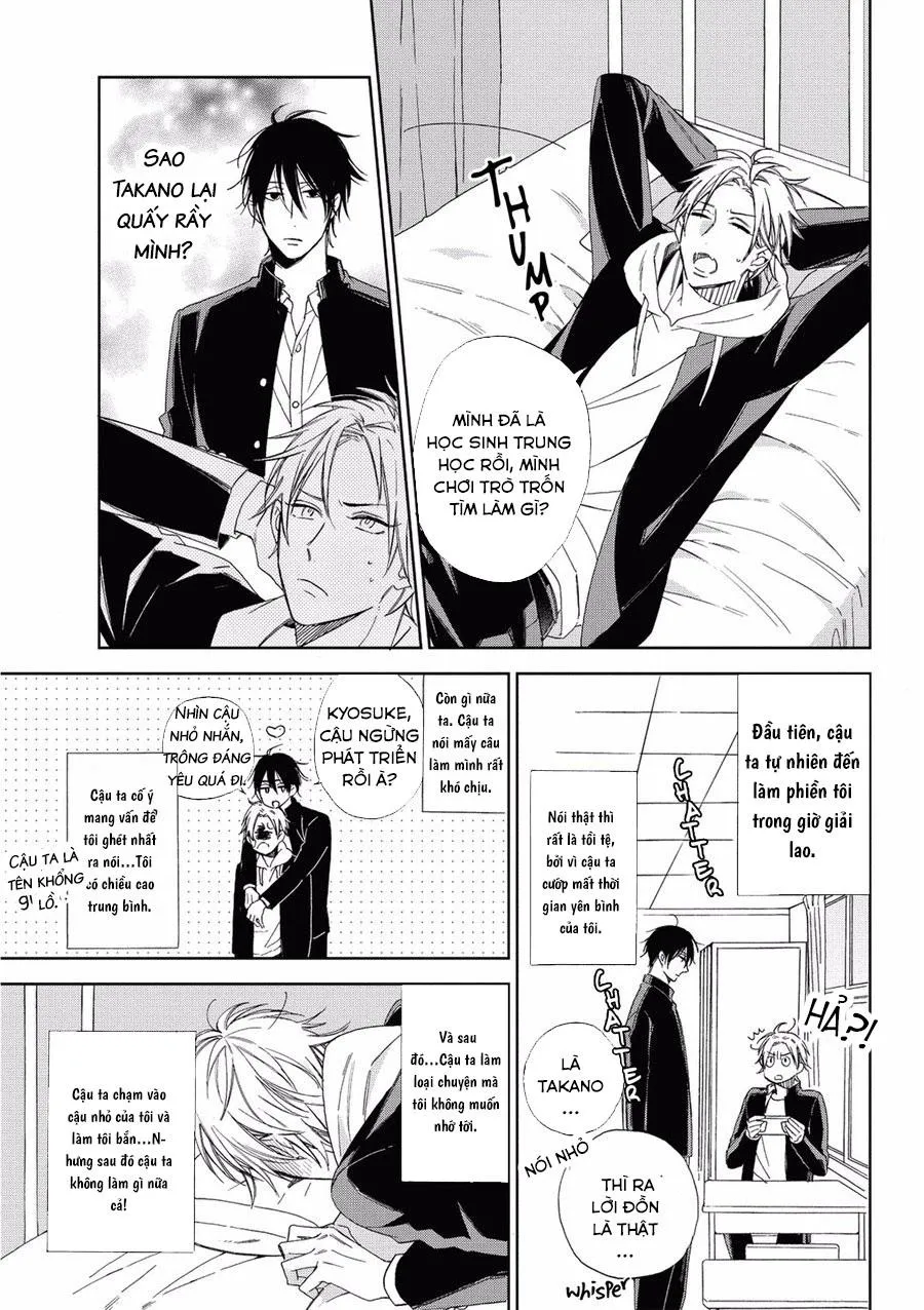 Kẻ bắt nạt và cậu bạn khóc nhè Chapter 2 Trang 3