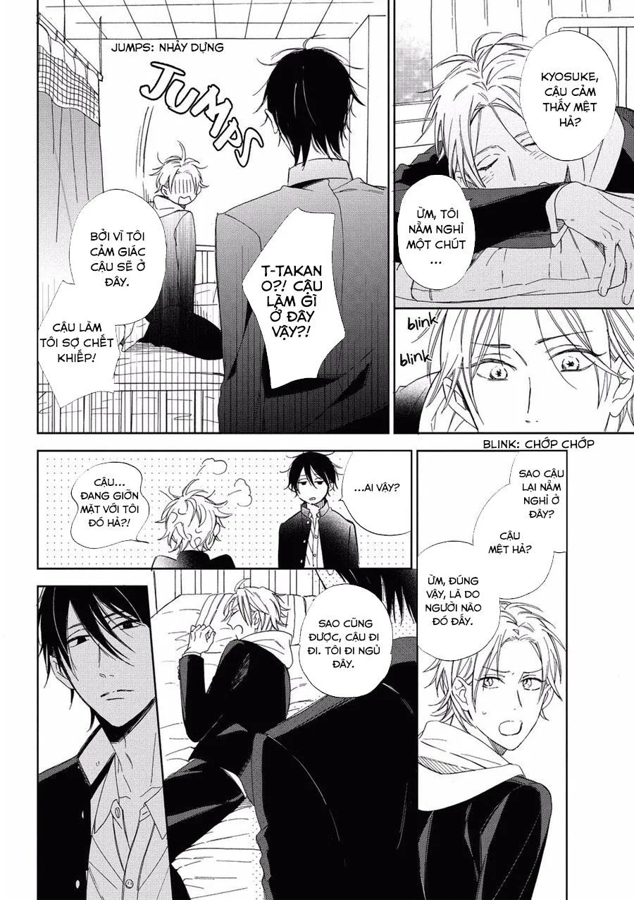 Kẻ bắt nạt và cậu bạn khóc nhè Chapter 2 Trang 4