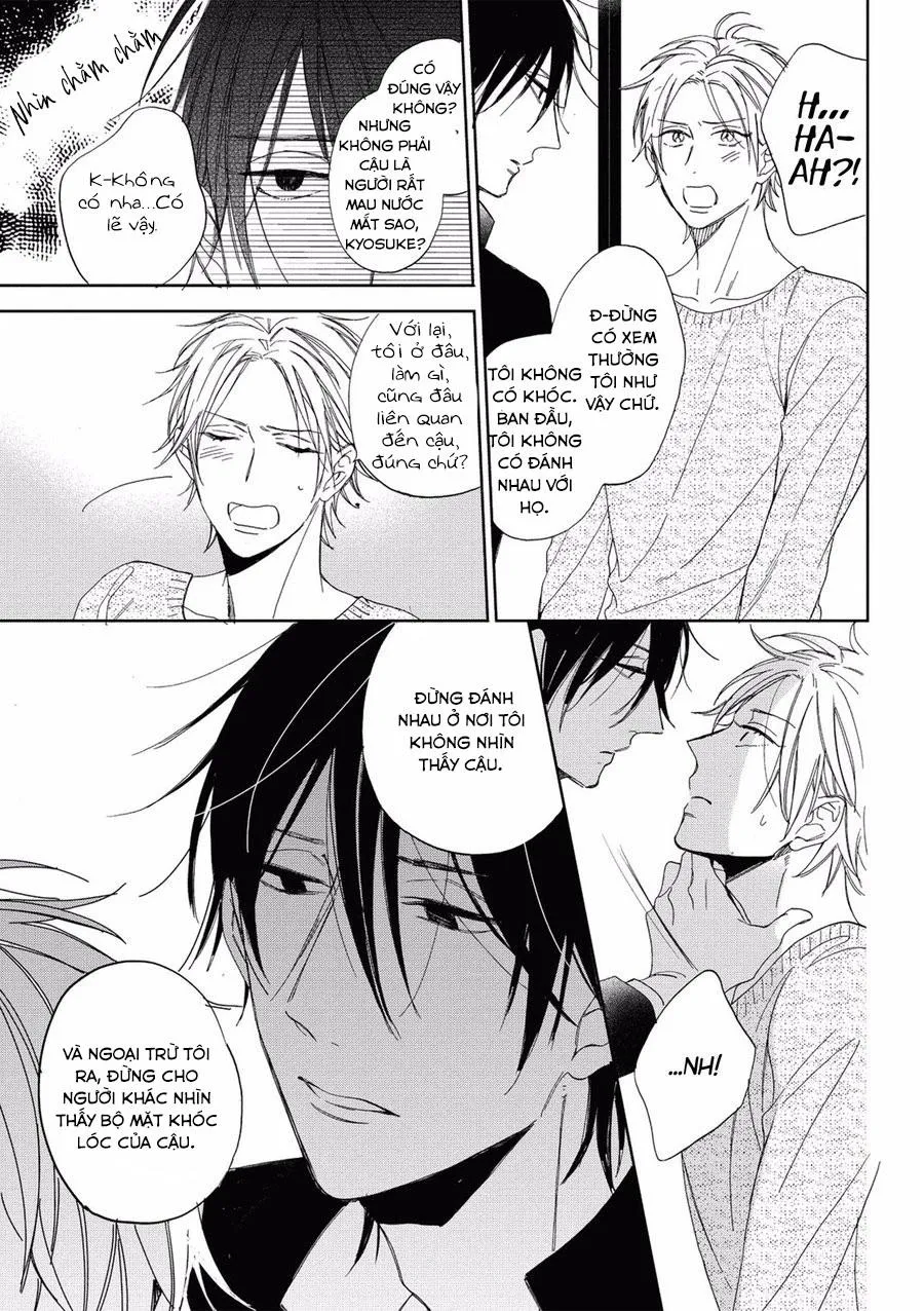 Kẻ bắt nạt và cậu bạn khóc nhè Chapter 2 Trang 15