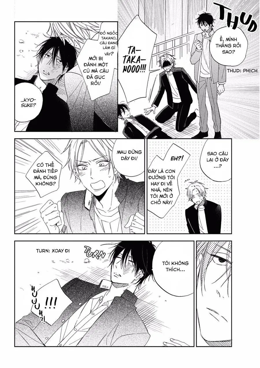 Kẻ bắt nạt và cậu bạn khóc nhè Chapter 2 Trang 22