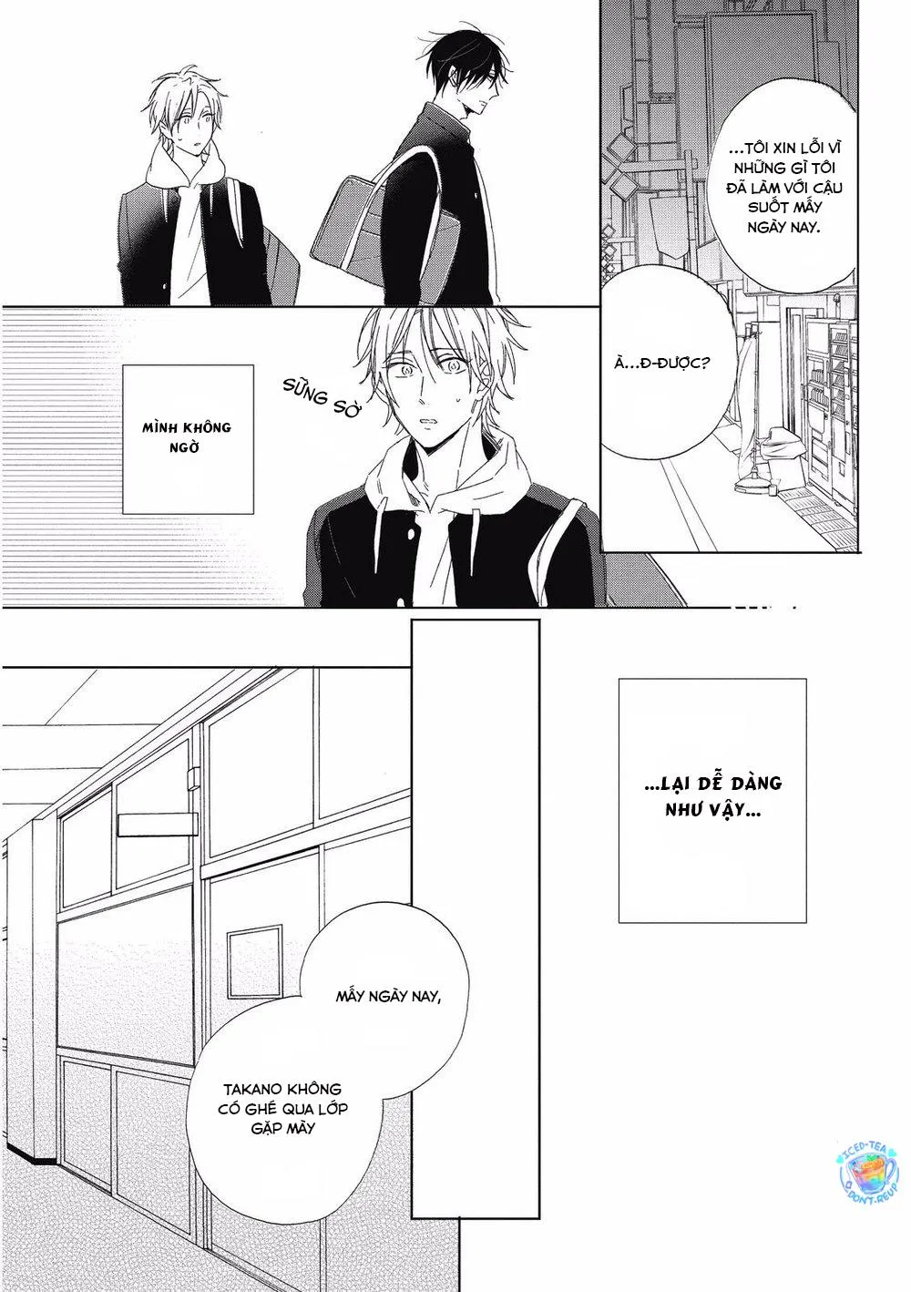 Kẻ bắt nạt và cậu bạn khóc nhè Chapter 3 Trang 9