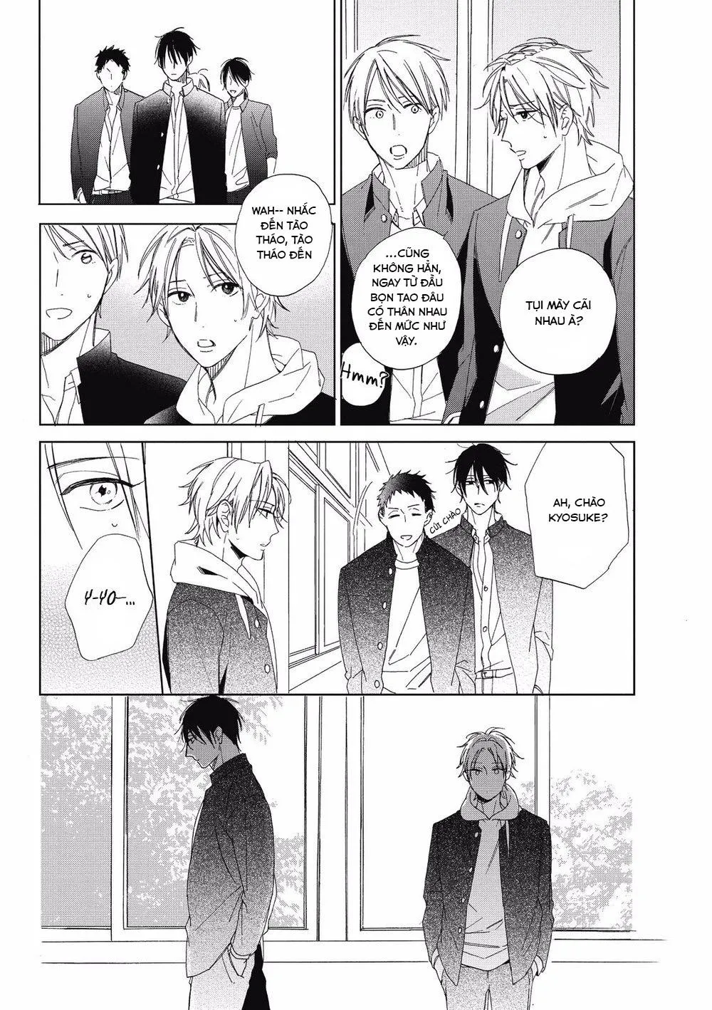 Kẻ bắt nạt và cậu bạn khóc nhè Chapter 3 Trang 10