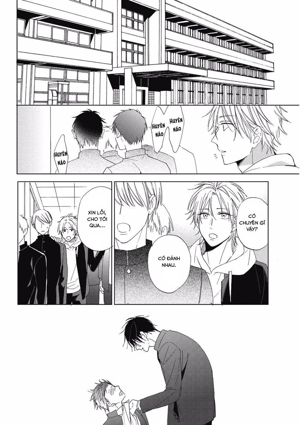 Kẻ bắt nạt và cậu bạn khóc nhè Chapter 3 Trang 14