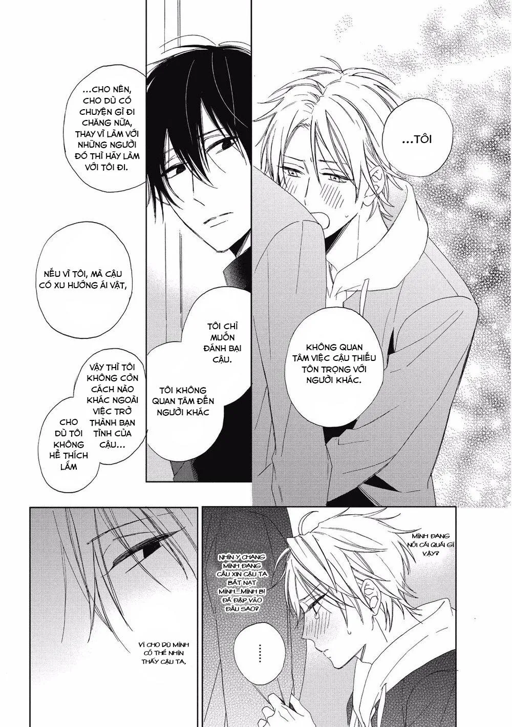 Kẻ bắt nạt và cậu bạn khóc nhè Chapter 3 Trang 18