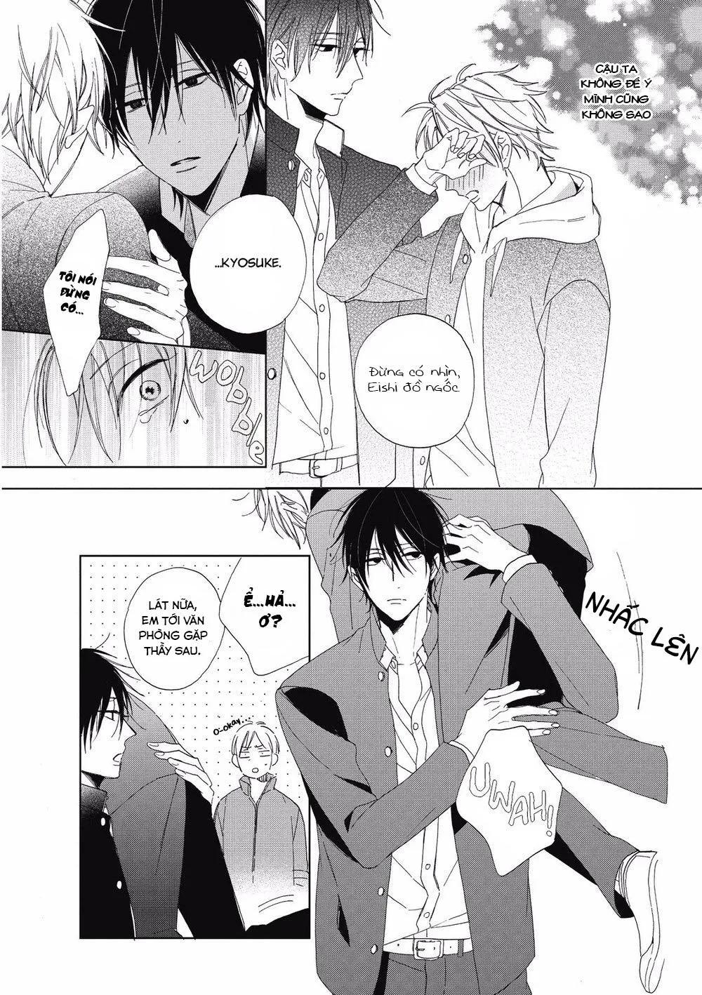 Kẻ bắt nạt và cậu bạn khóc nhè Chapter 3 Trang 19