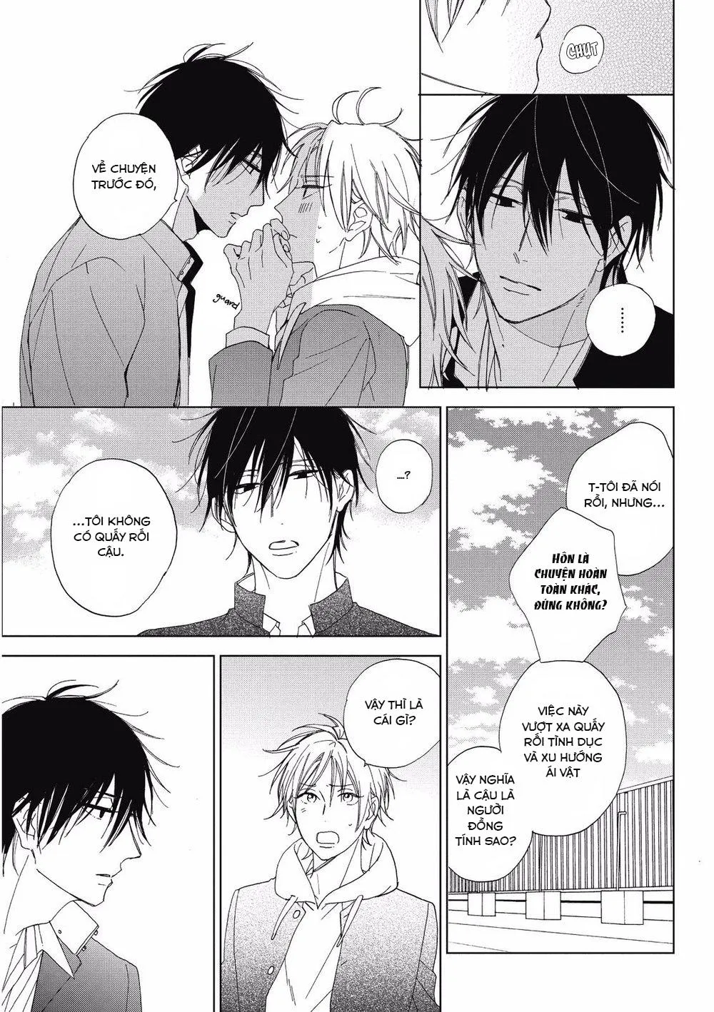 Kẻ bắt nạt và cậu bạn khóc nhè Chapter 3 Trang 21