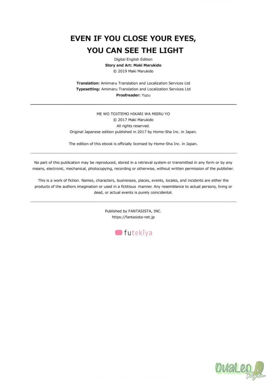 Kể Cả Khi Nhắm Mắt, Em Cũng Sẽ Thấy Ánh Sáng Chapter 3 Trang 31