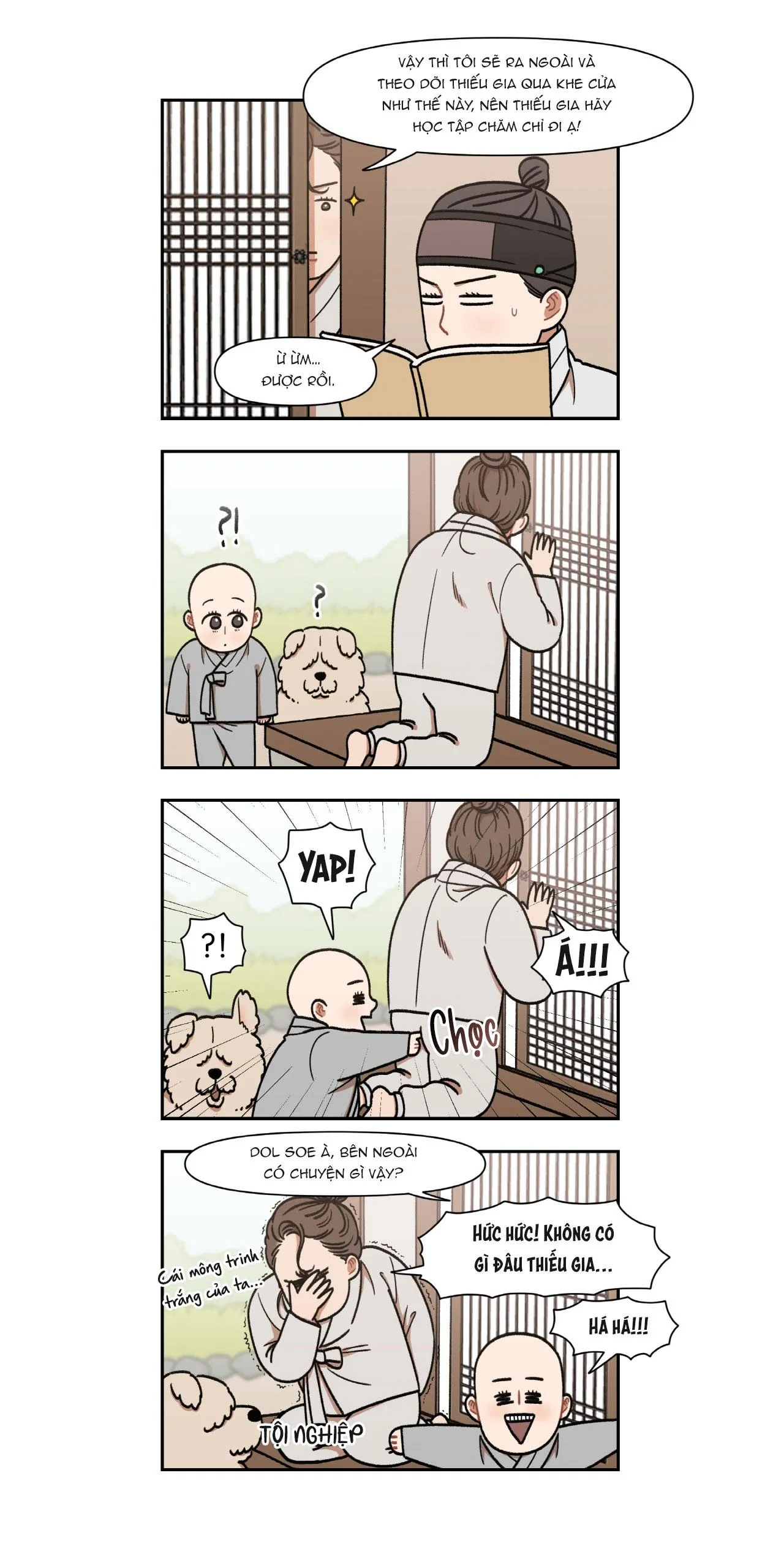 KẺ HẦU NGỜ NGHỆCH Chapter 8 Trang 8