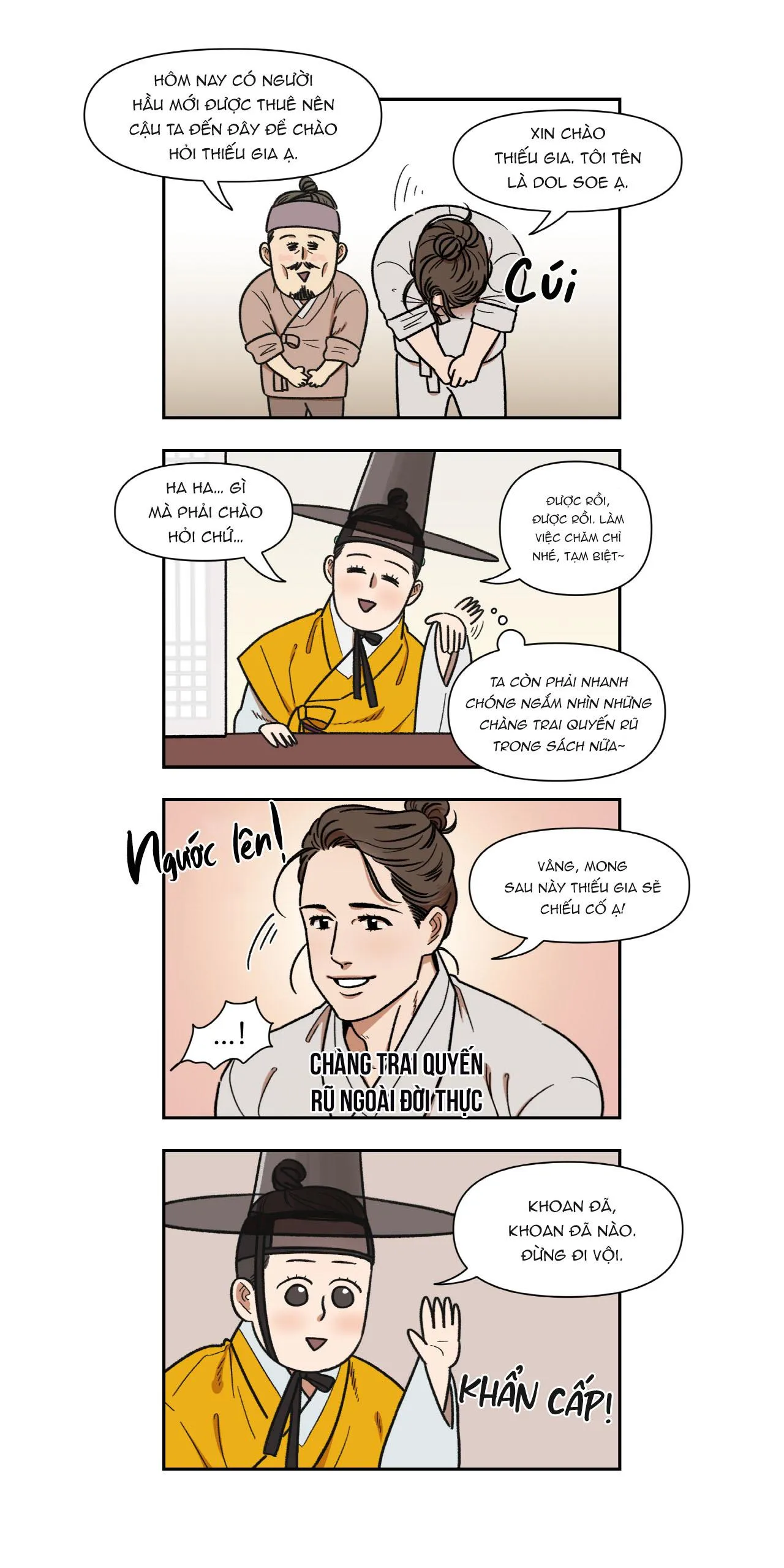 KẺ HẦU NGỜ NGHỆCH Chapter 1 Trang 4