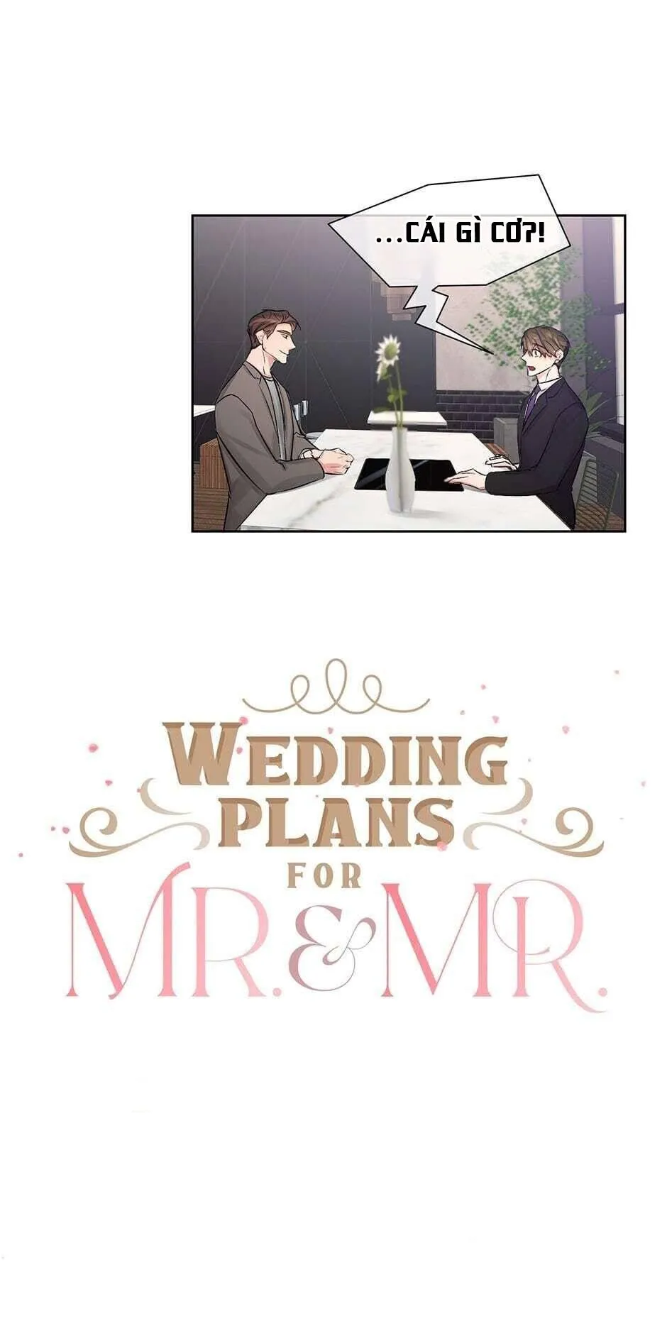 Kế hoạch đám cưới của Mr và Mr Chapter 3 Trang 7