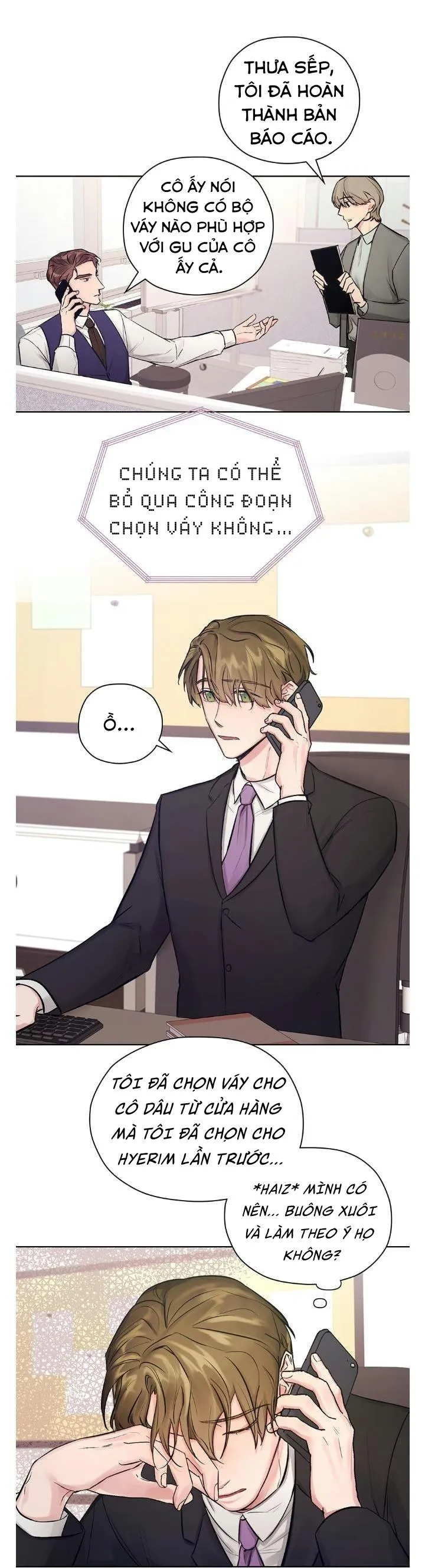 Kế hoạch đám cưới của Mr và Mr Chapter 4 Trang 3