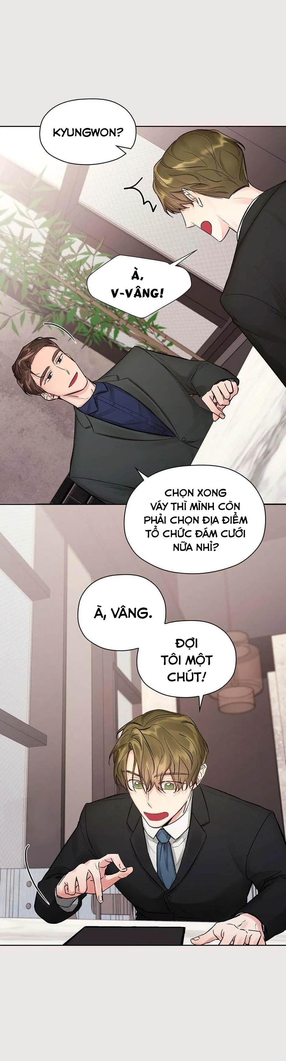 Kế hoạch đám cưới của Mr và Mr Chapter 5 Trang 10