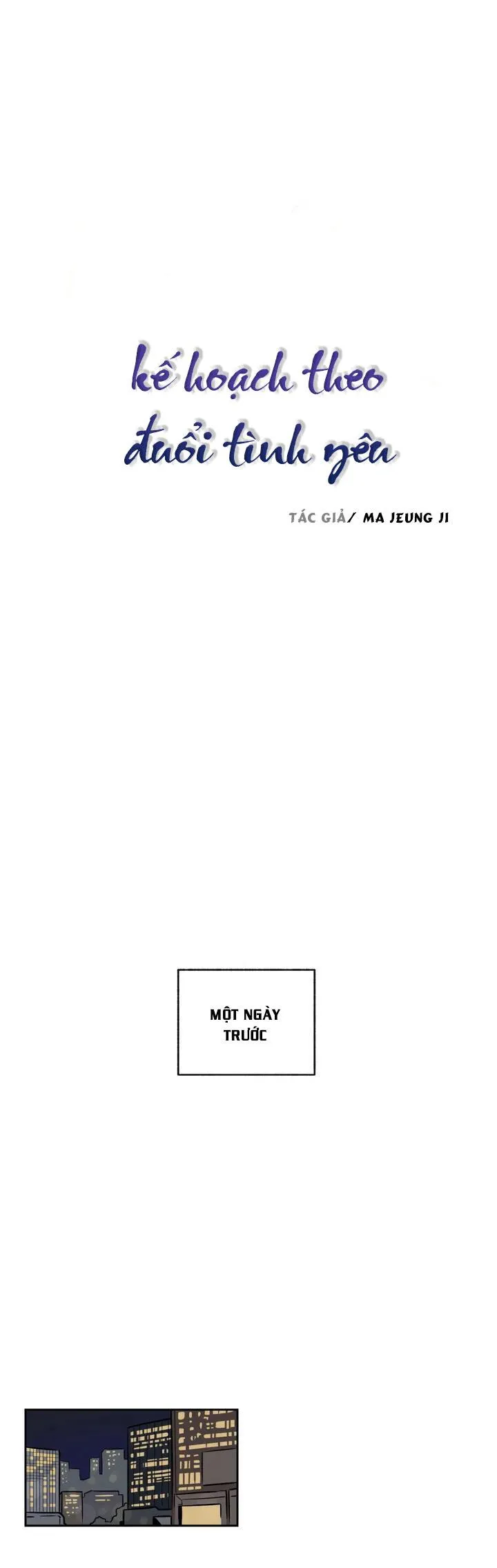 Kế hoạch theo đuổi tình yêu Chapter 1 Trang 5