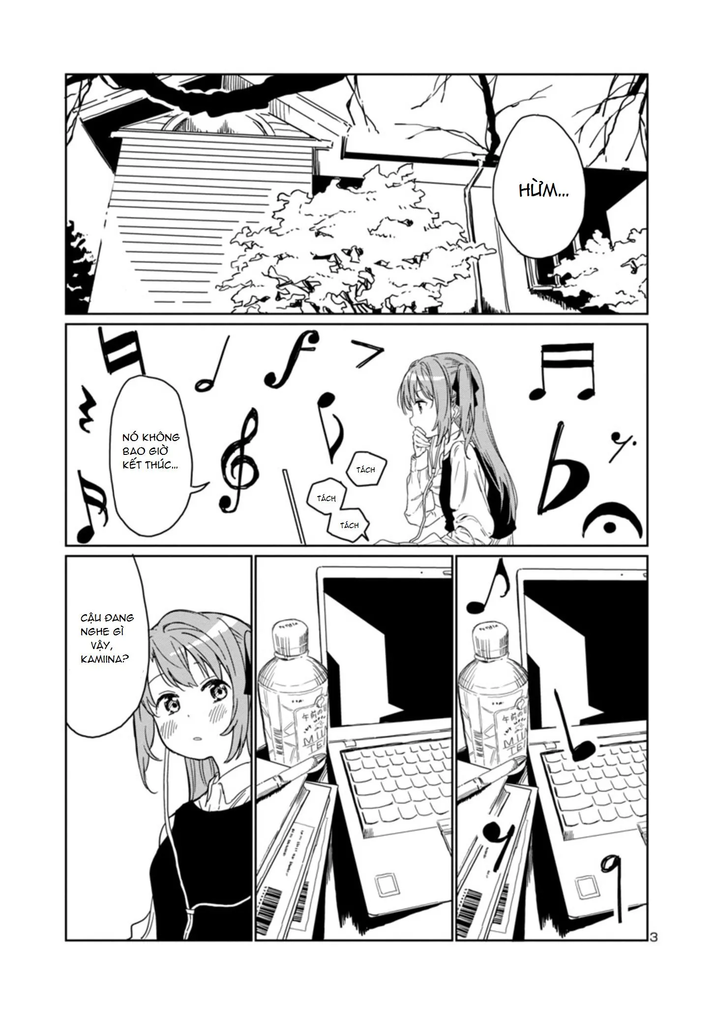 Kamiina Botan, kẻ say rượu là một đóa hoa ly Chapter 3 Trang 3