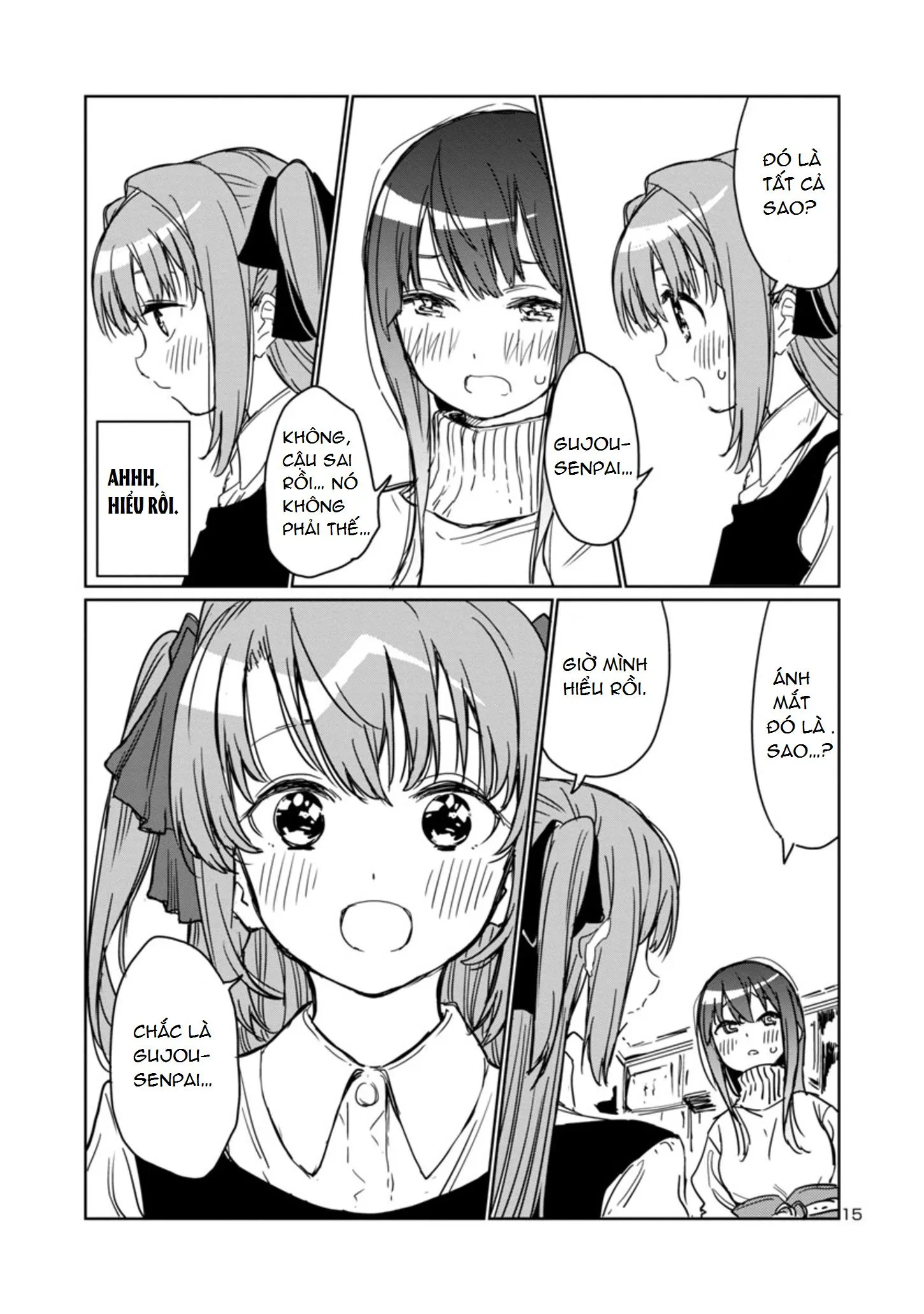 Kamiina Botan, kẻ say rượu là một đóa hoa ly Chapter 3 Trang 15