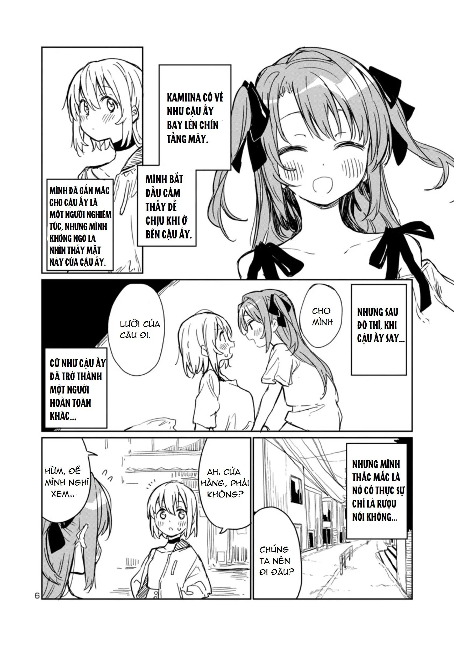 Kamiina Botan, kẻ say rượu là một đóa hoa ly Chapter 4 Trang 6