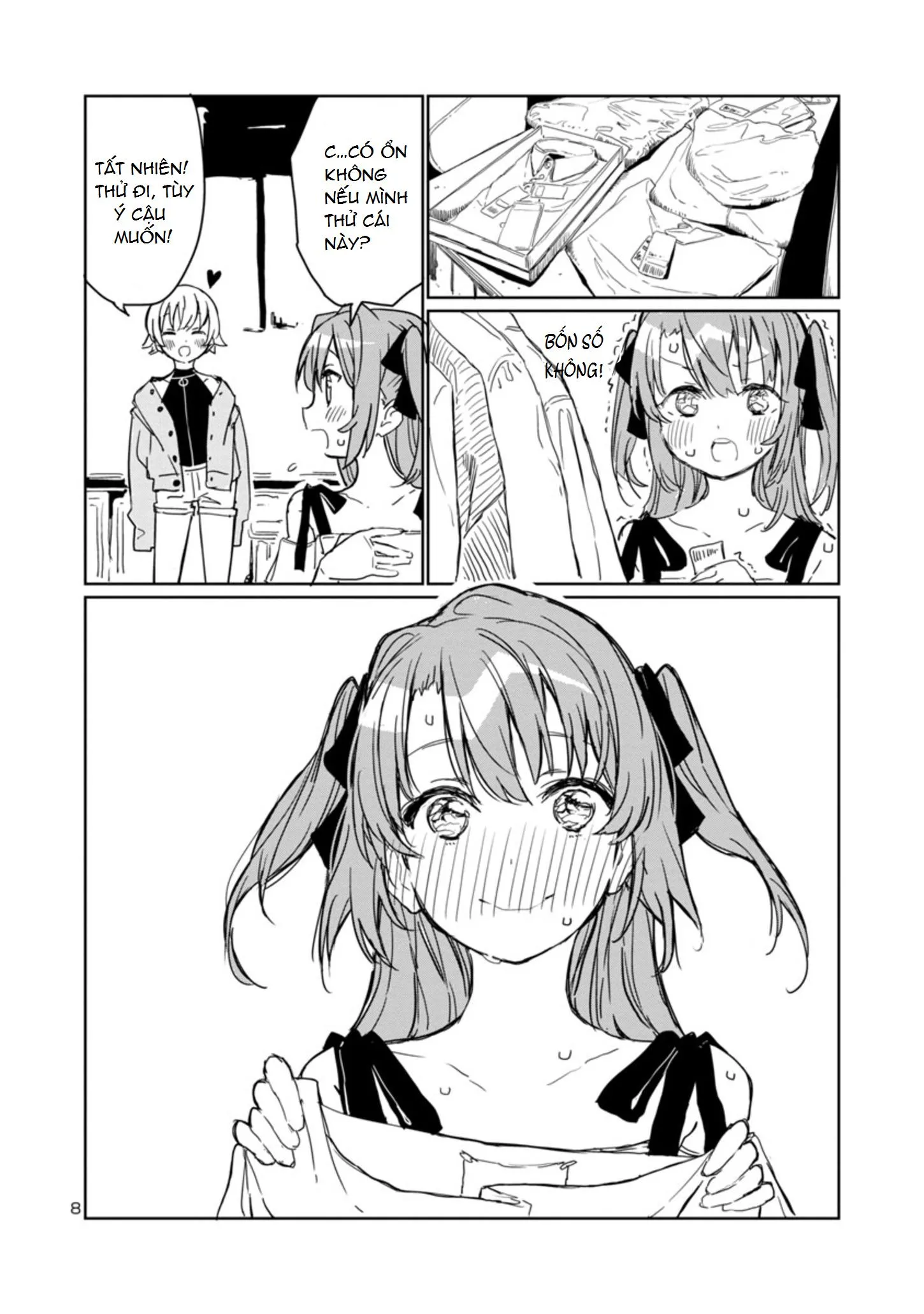 Kamiina Botan, kẻ say rượu là một đóa hoa ly Chapter 4 Trang 8