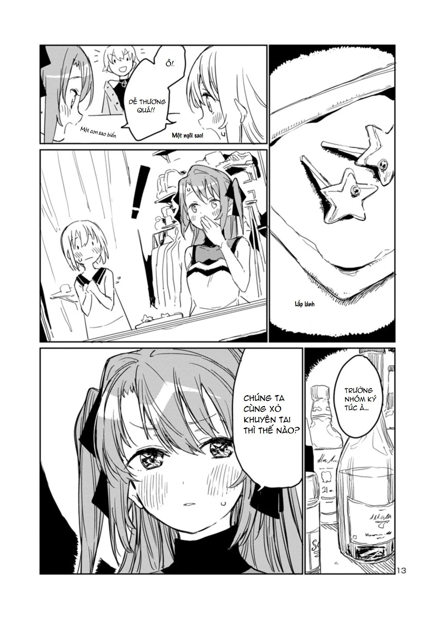 Kamiina Botan, kẻ say rượu là một đóa hoa ly Chapter 4 Trang 13