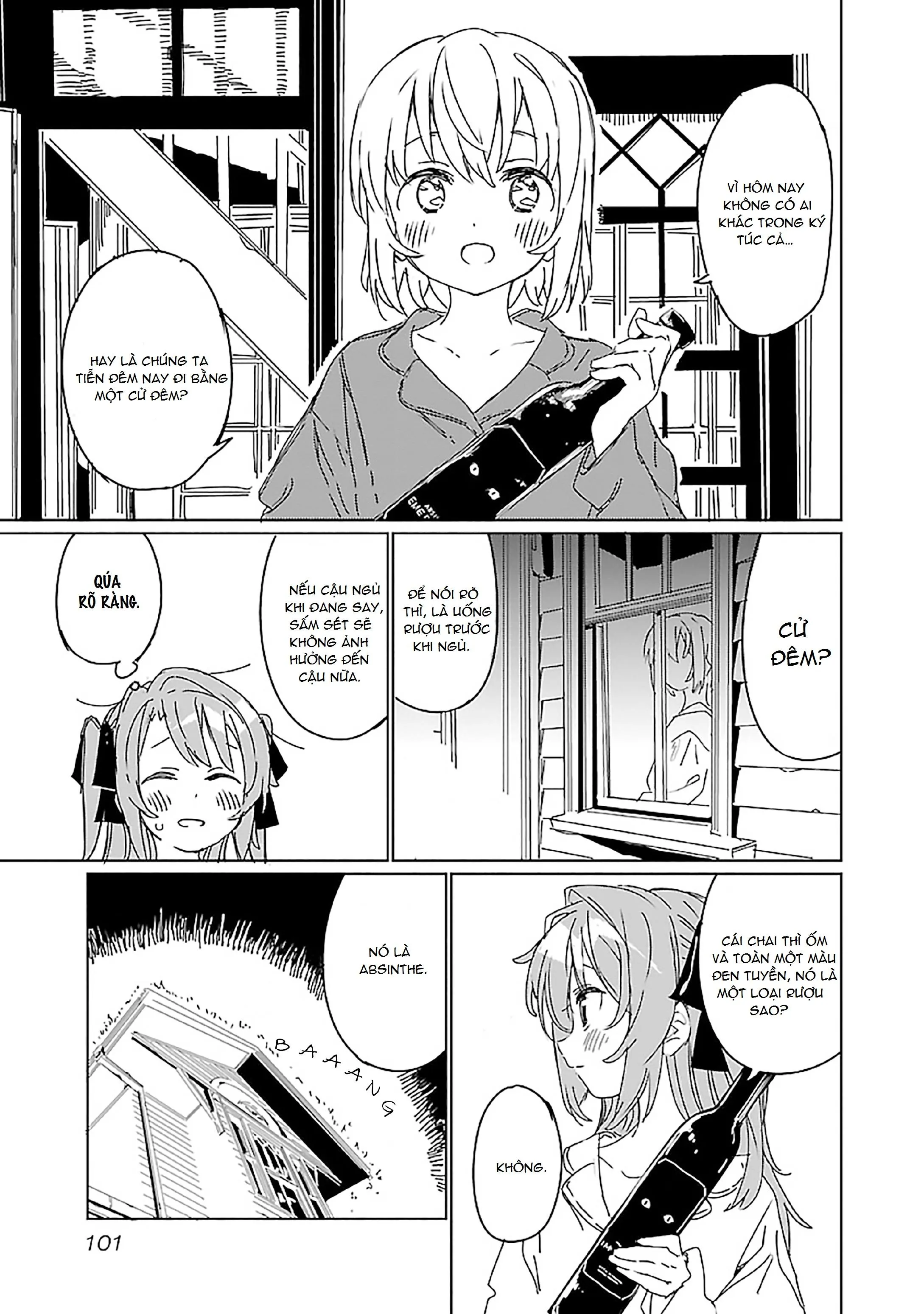 Kamiina Botan, kẻ say rượu là một đóa hoa ly Chapter 7 Trang 9