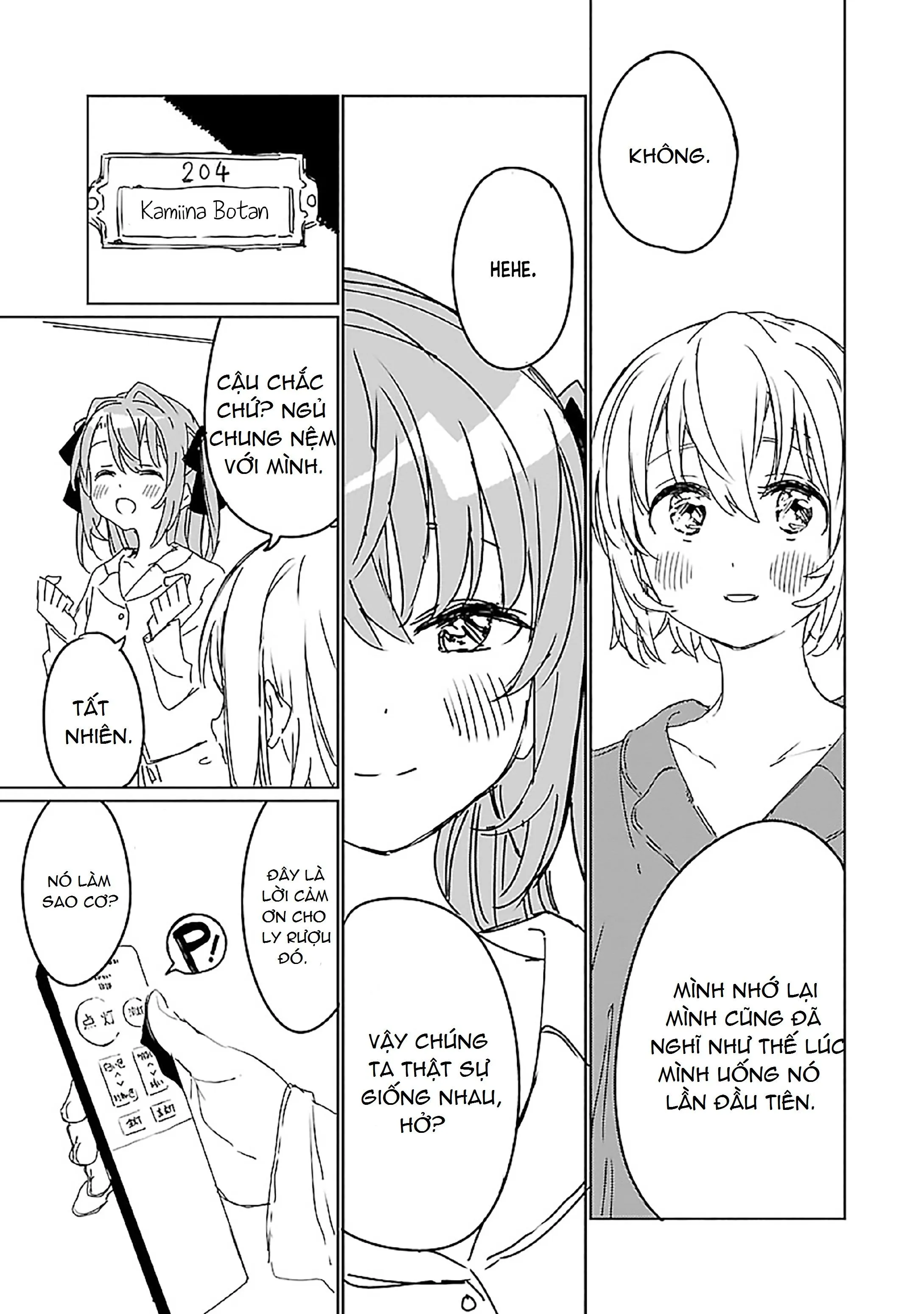 Kamiina Botan, kẻ say rượu là một đóa hoa ly Chapter 7 Trang 13