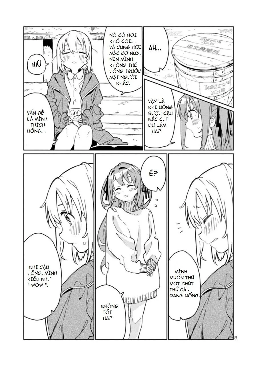 Kamiina Botan, kẻ say rượu là một đóa hoa ly Chapter 1 Trang 9