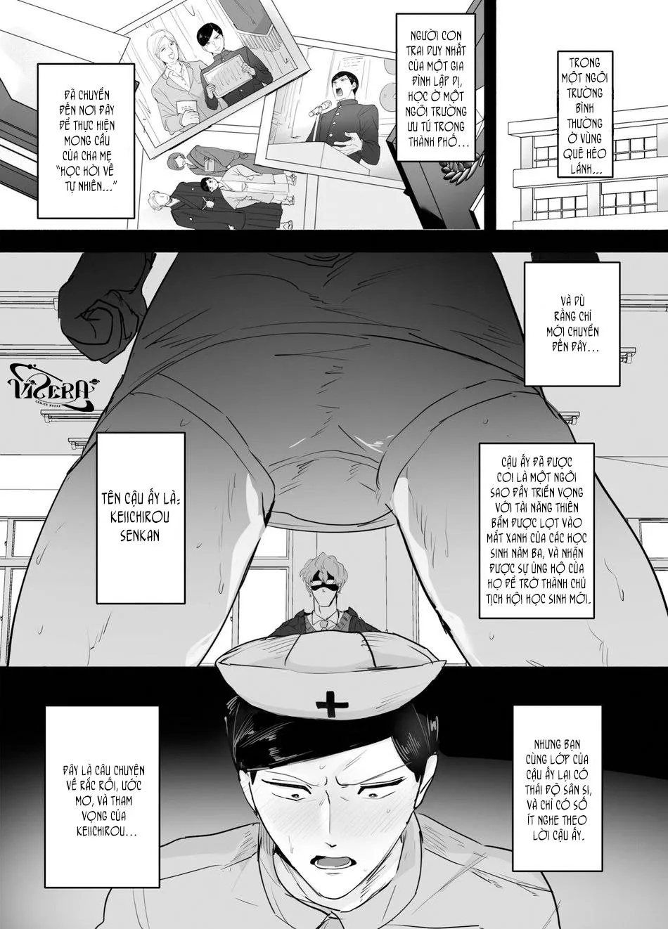 Keiichirou Cosplay Cô Y Tá Làm Tình Với Thầy Giáo Biến Thái Ở Phòng Hội Đồng Học Sinh Chapter 1 Trang 3