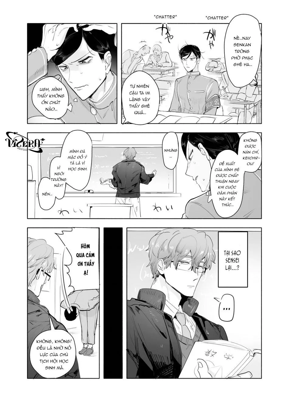 Keiichirou Cosplay Cô Y Tá Làm Tình Với Thầy Giáo Biến Thái Ở Phòng Hội Đồng Học Sinh Chapter 1 Trang 11