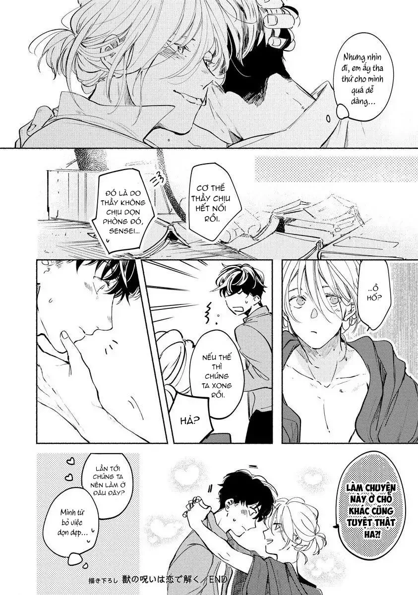 Kemono no Noroi wa Koi de Hodoku Chapter 4 Trang 7