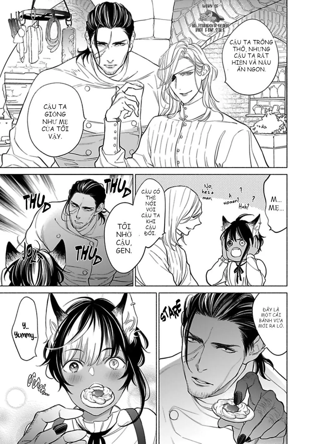 Kemono wa Okumade Nakasaretai Chapter 2 Trang 13