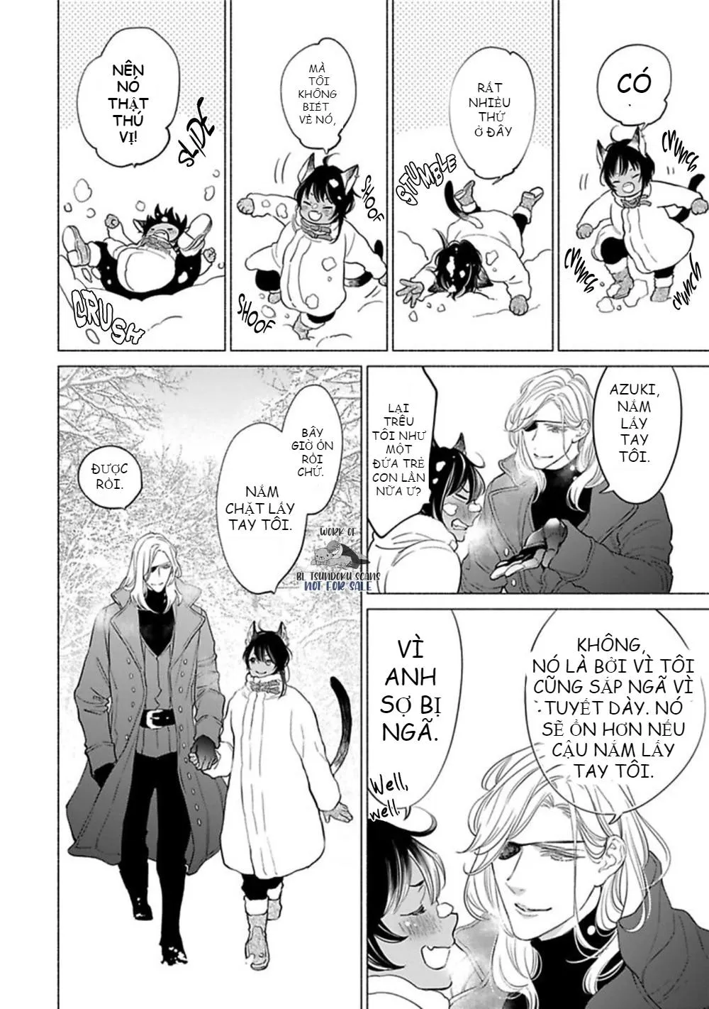 Kemono wa Okumade Nakasaretai Chapter 3 Trang 8