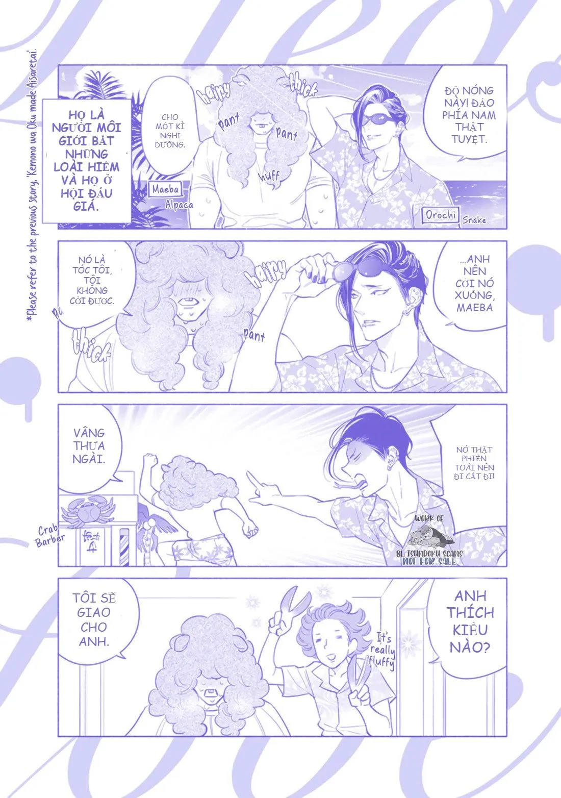 Kemono wa Okumade Nakasaretai Chapter 7 Trang 28