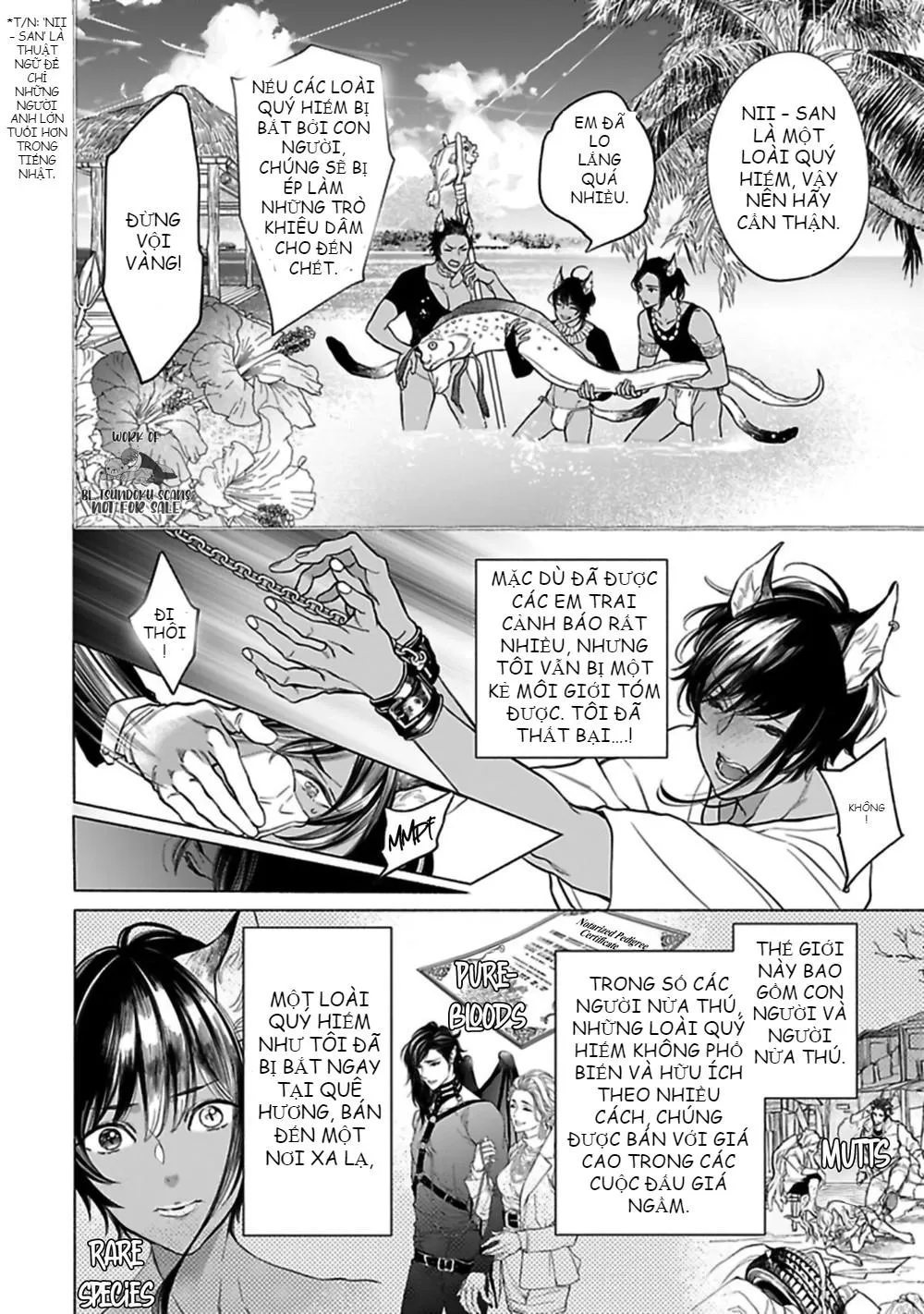 Kemono wa Okumade Nakasaretai Chapter 1 Trang 6