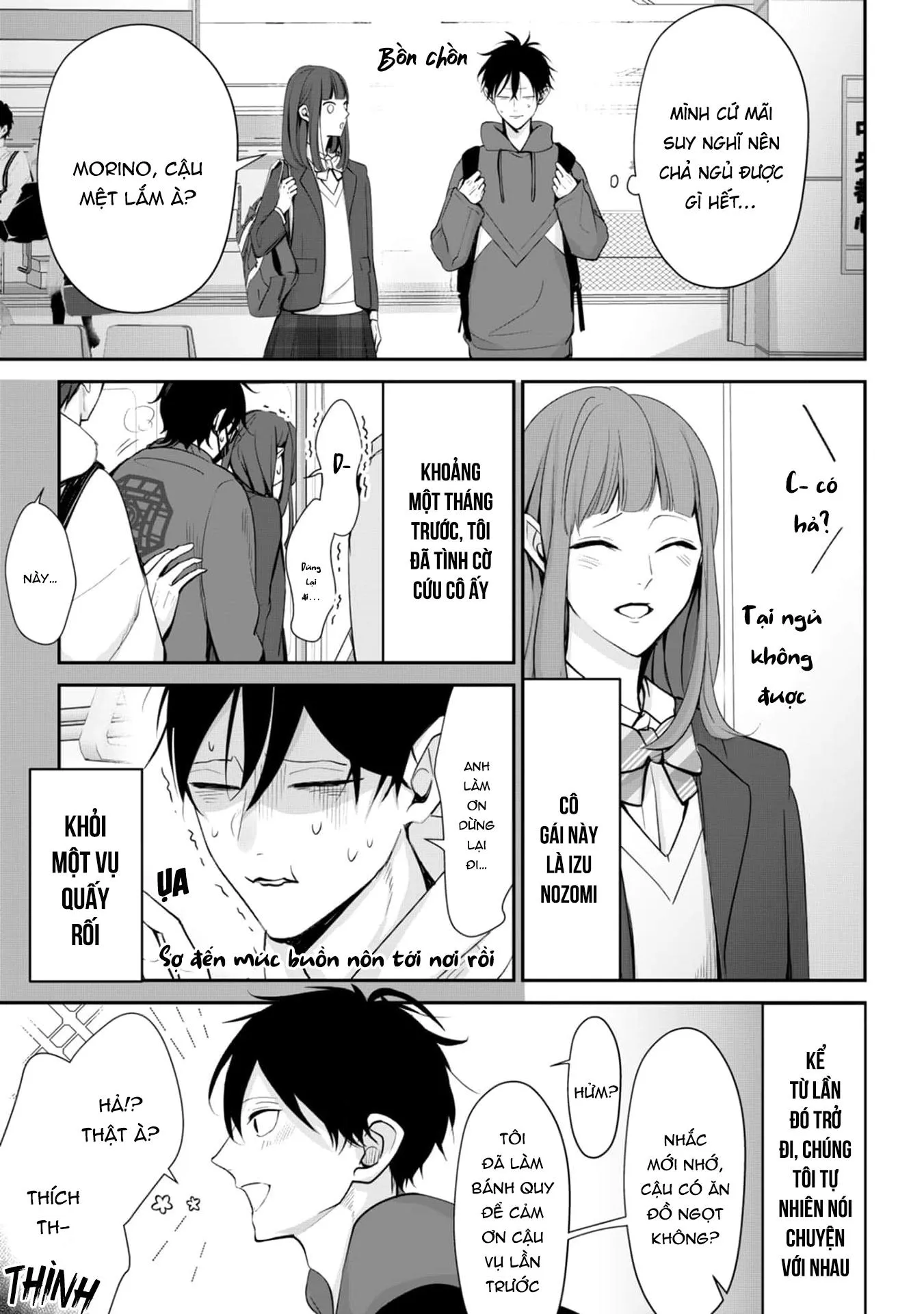 Khi em vươn tay, đó chính là đôi cánh Chapter 2 Trang 5