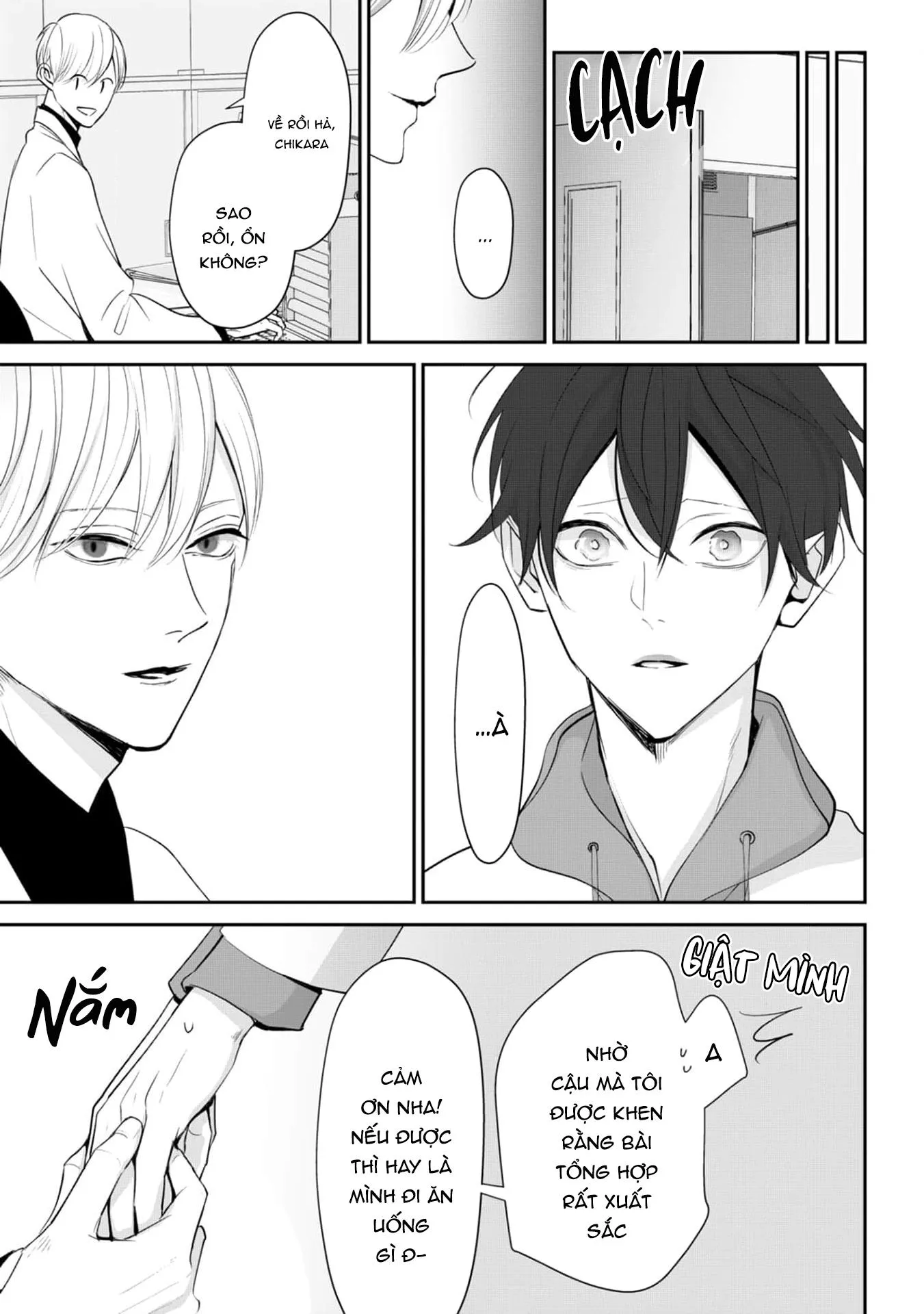 Khi em vươn tay, đó chính là đôi cánh Chapter 2 Trang 8