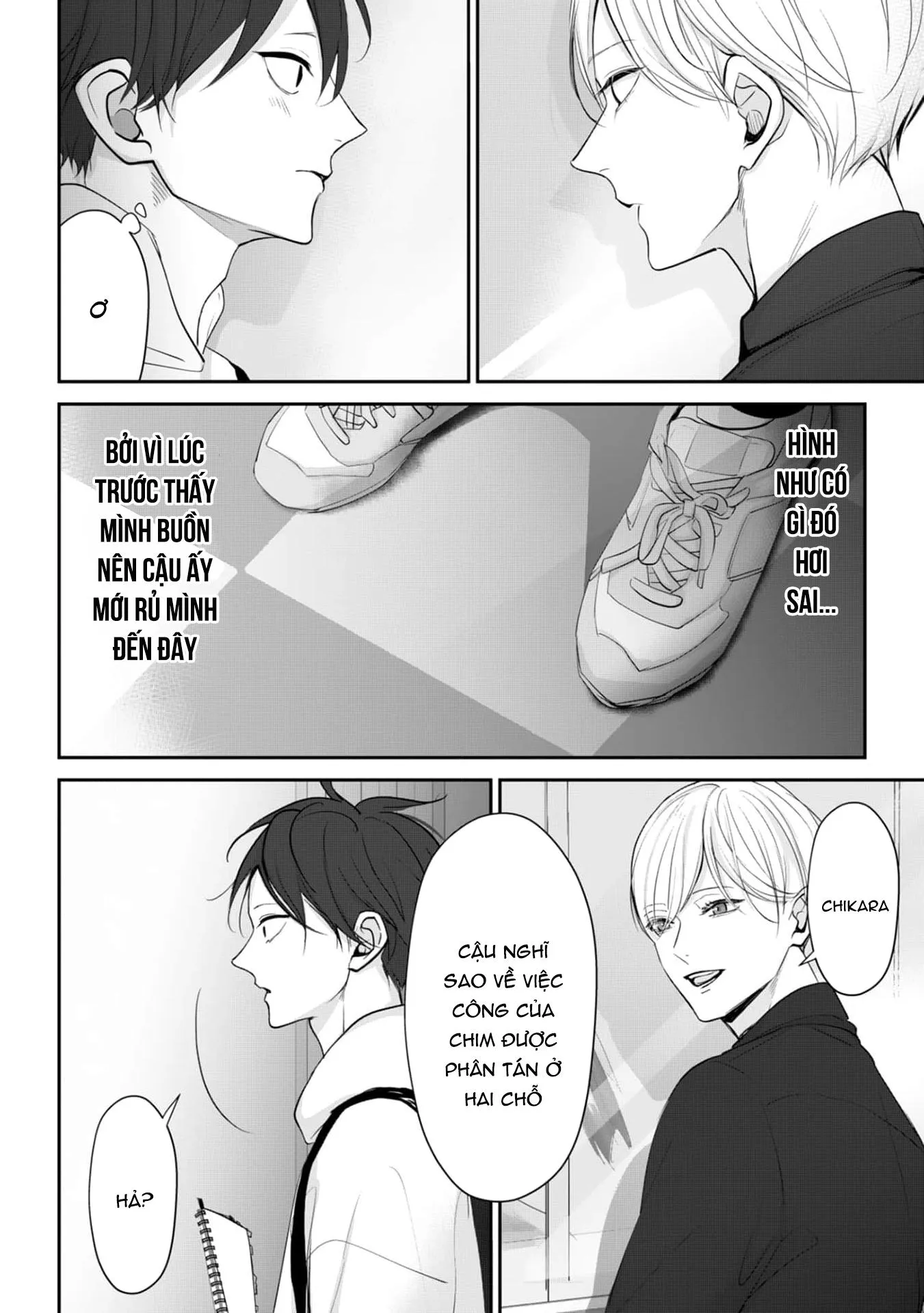 Khi em vươn tay, đó chính là đôi cánh Chapter 2 Trang 11
