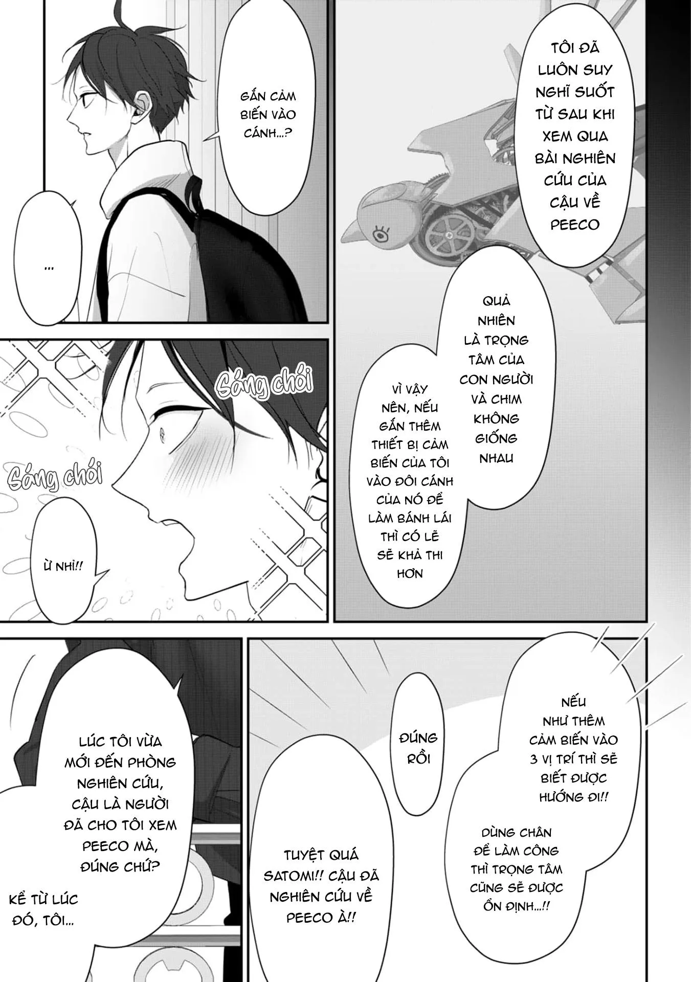 Khi em vươn tay, đó chính là đôi cánh Chapter 2 Trang 12