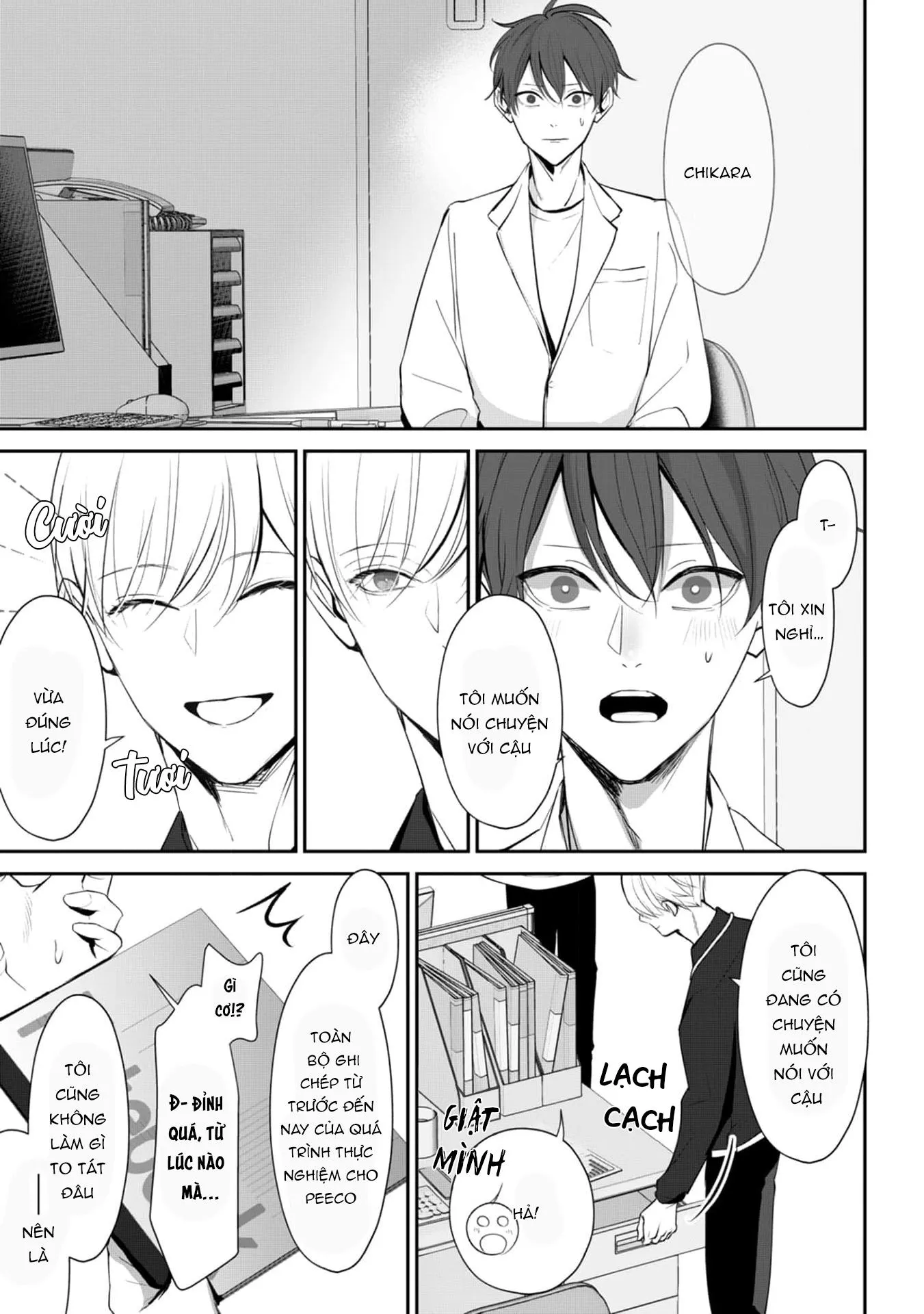 Khi em vươn tay, đó chính là đôi cánh Chapter 4 Trang 11