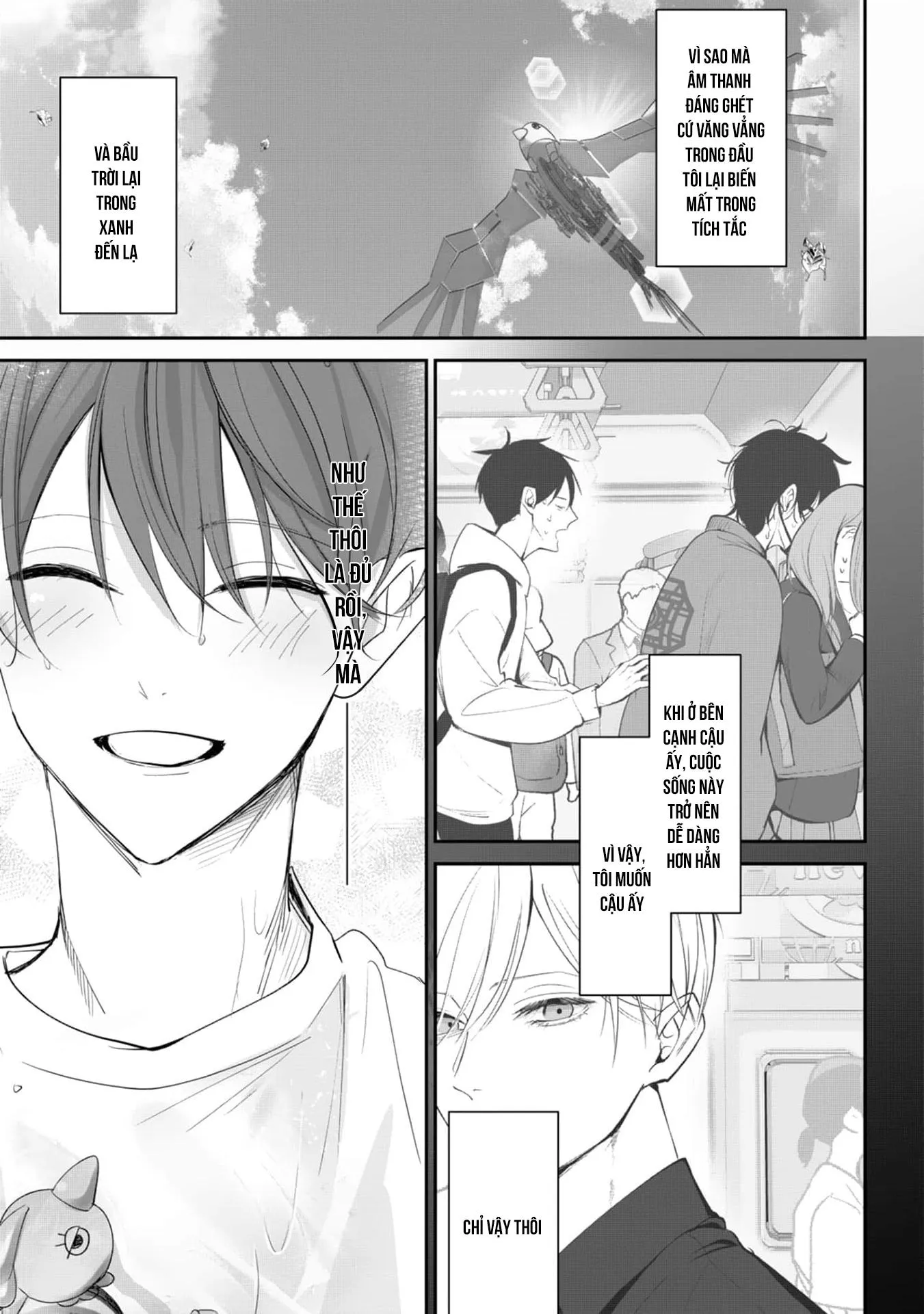 Khi em vươn tay, đó chính là đôi cánh Chapter 5 Trang 5