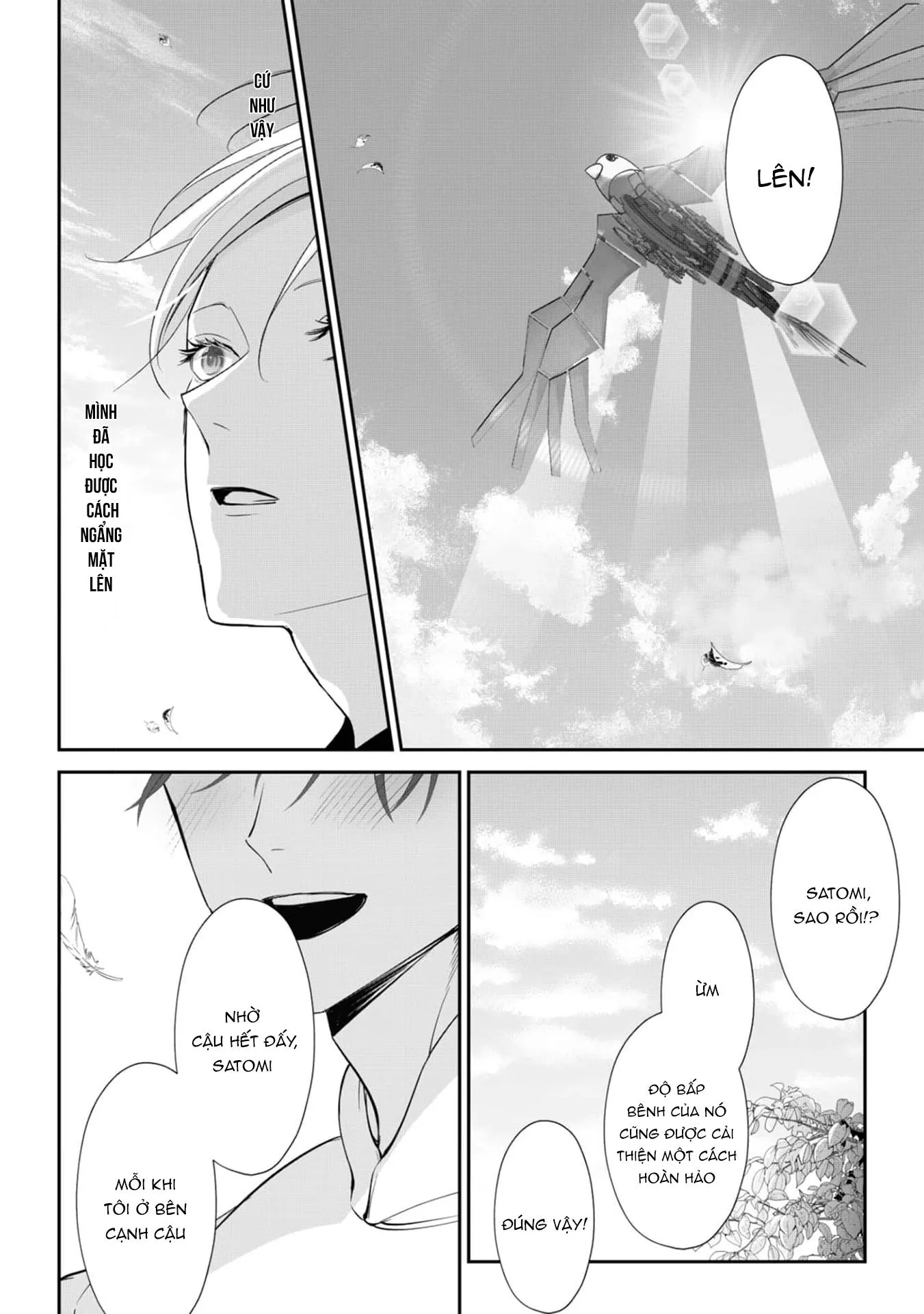 Khi em vươn tay, đó chính là đôi cánh Chapter 5 Trang 36
