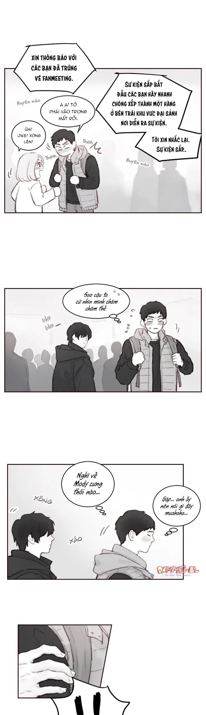 KHI FANBOY ĐU IDOL FULL Chapter 2 Trang 3