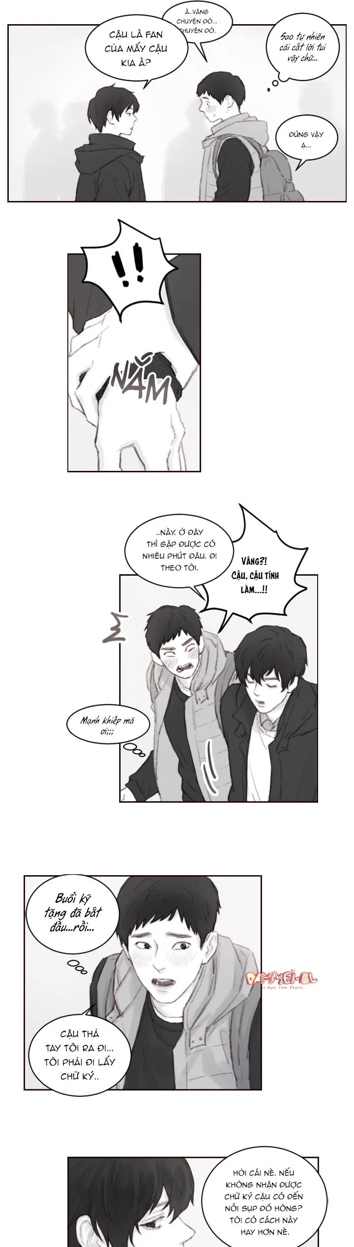 KHI FANBOY ĐU IDOL FULL Chapter 2 Trang 7