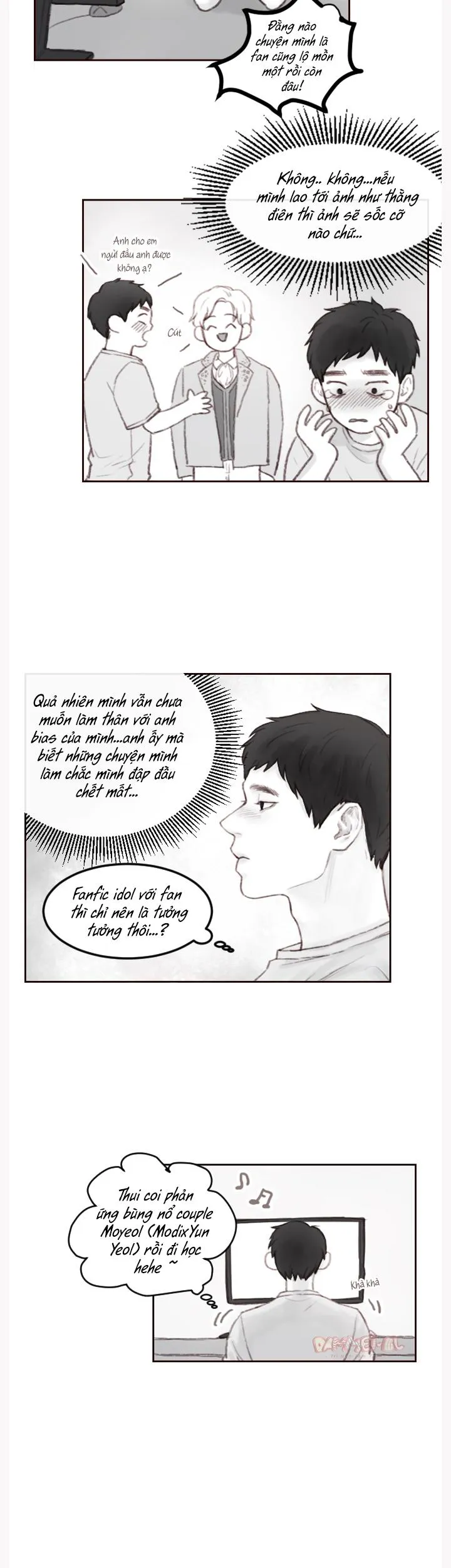 KHI FANBOY ĐU IDOL FULL Chapter 3 Trang 5