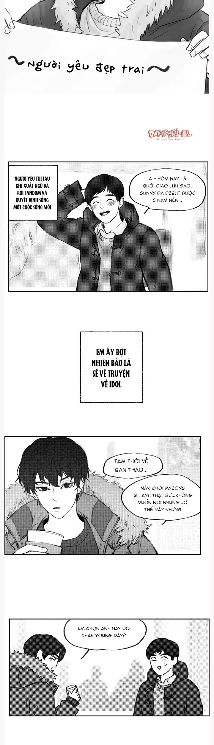 KHI FANBOY ĐU IDOL FULL Chapter 8 Trang 12