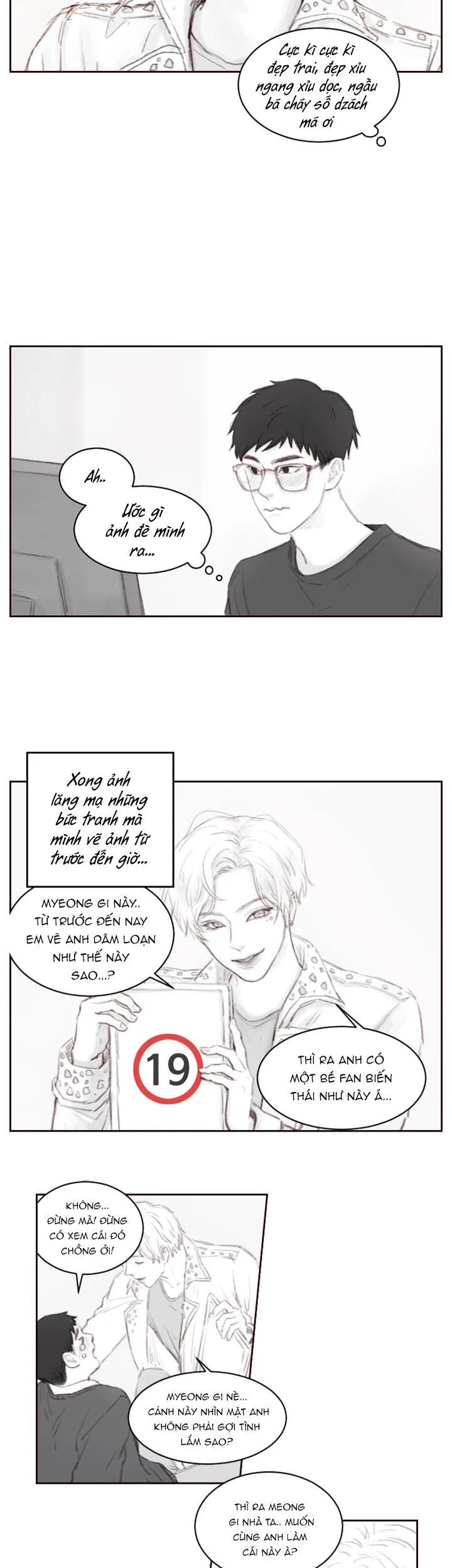 KHI FANBOY ĐU IDOL FULL Chapter 1 Trang 10